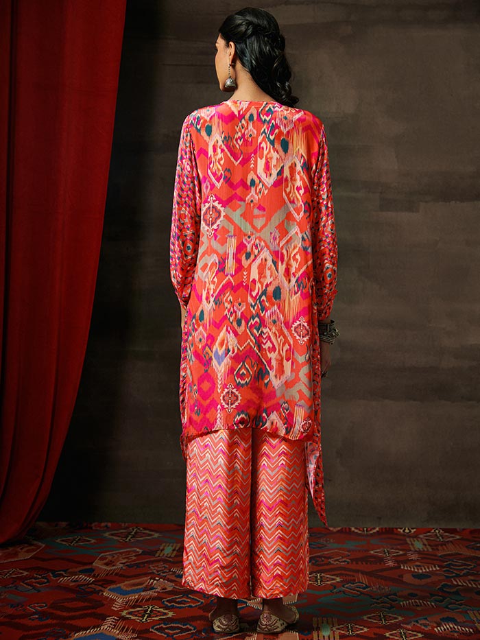 Roop Kurta Set - Apricot