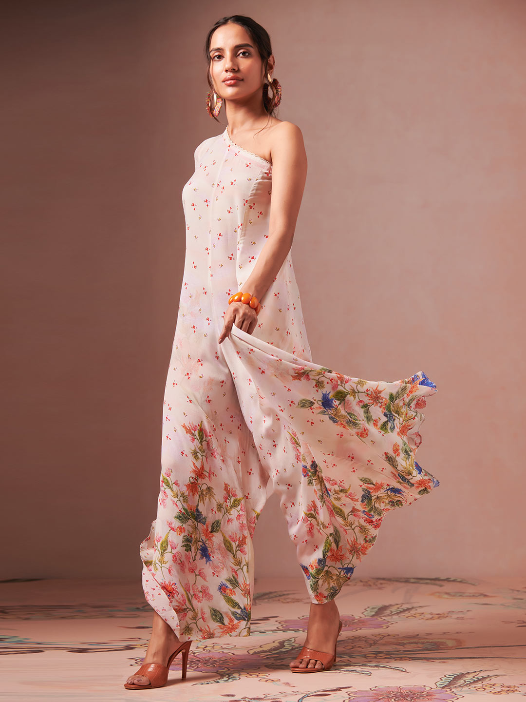 Sakura Juliet Jumpsuit - Off-White