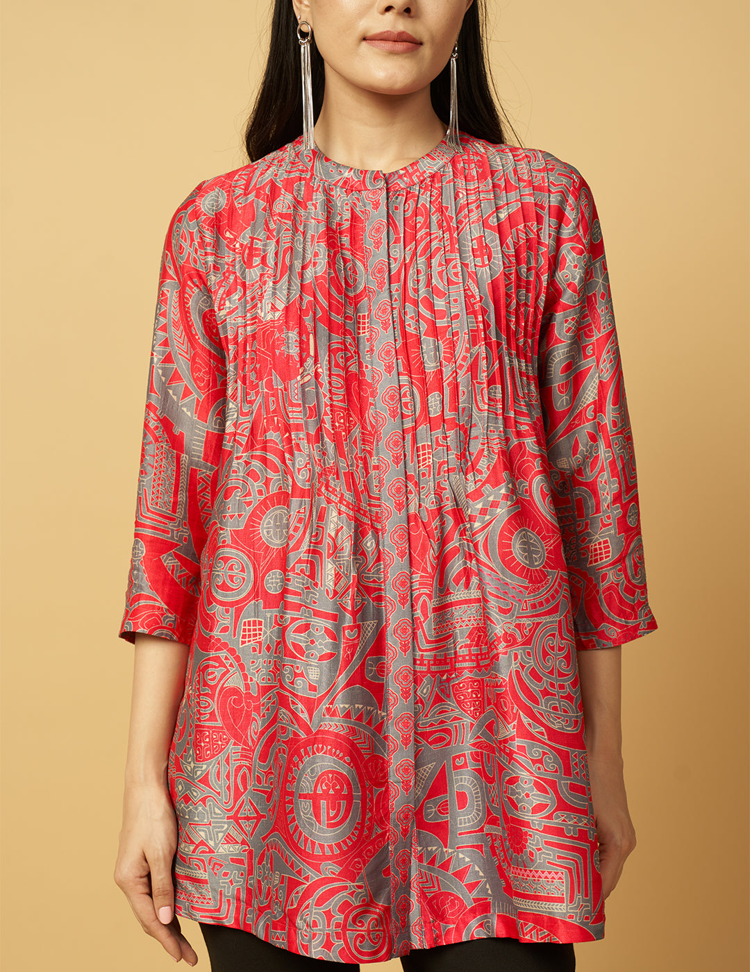 Machri Kaanta Top - Pink
