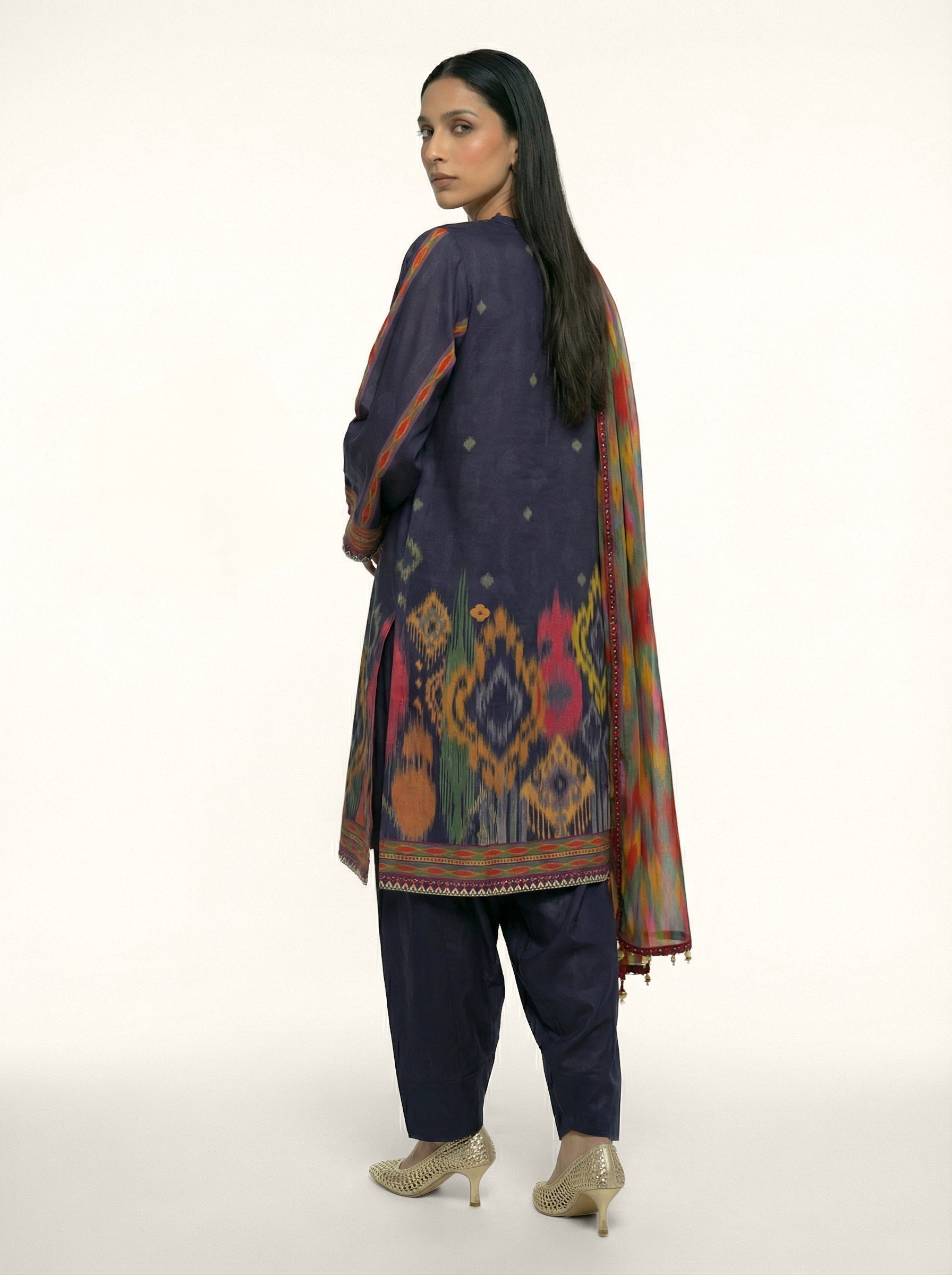 Ahaana Kurta Set - Grey