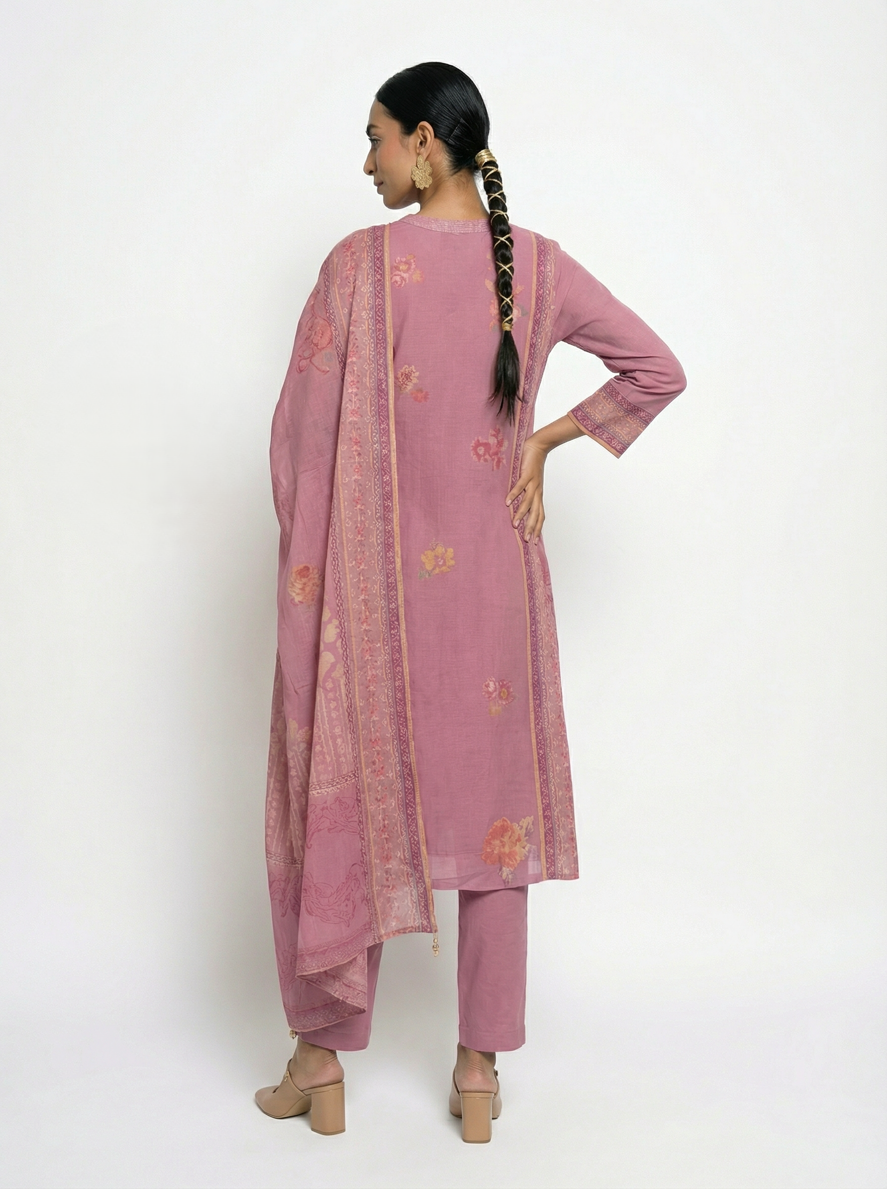 Juhi kurta set - Pink