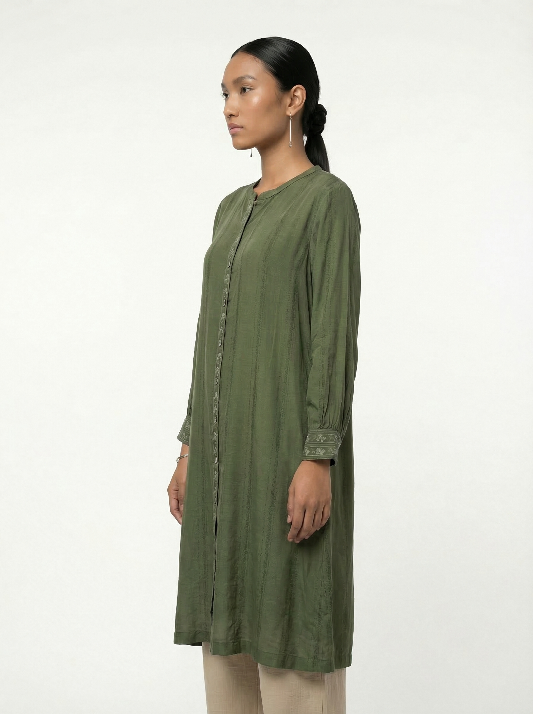 Emerald Pause Tunic - Green