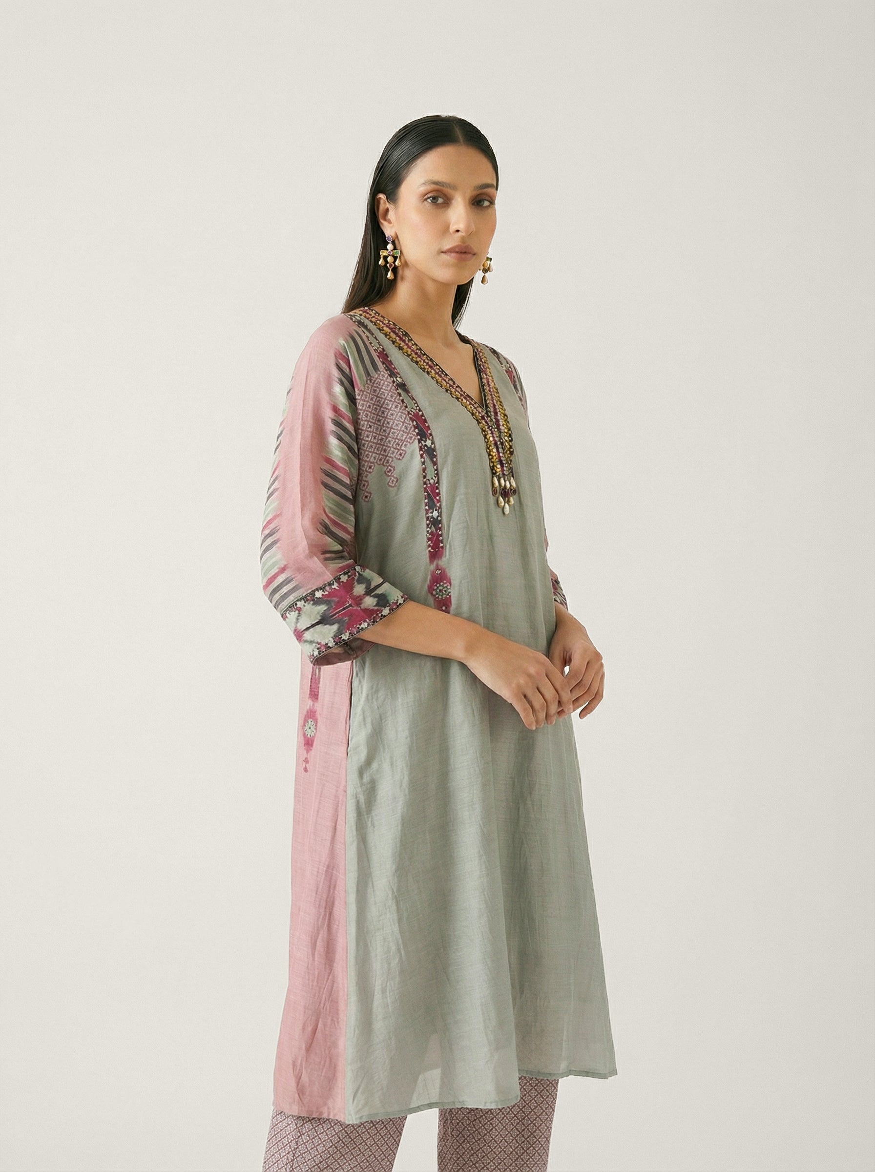 Amaya Kurta Set - Mint