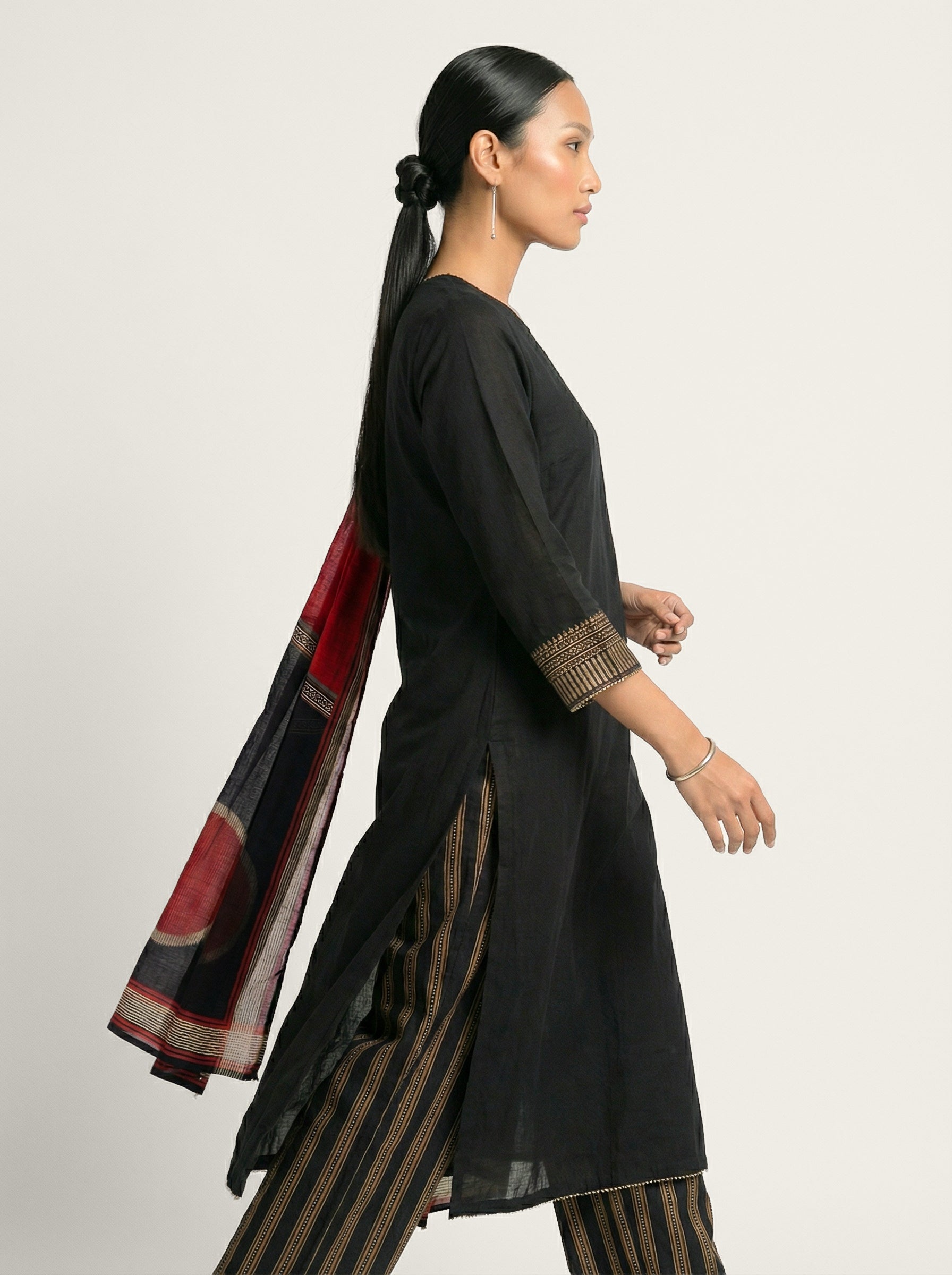 Boardroom Kurta Set - Black