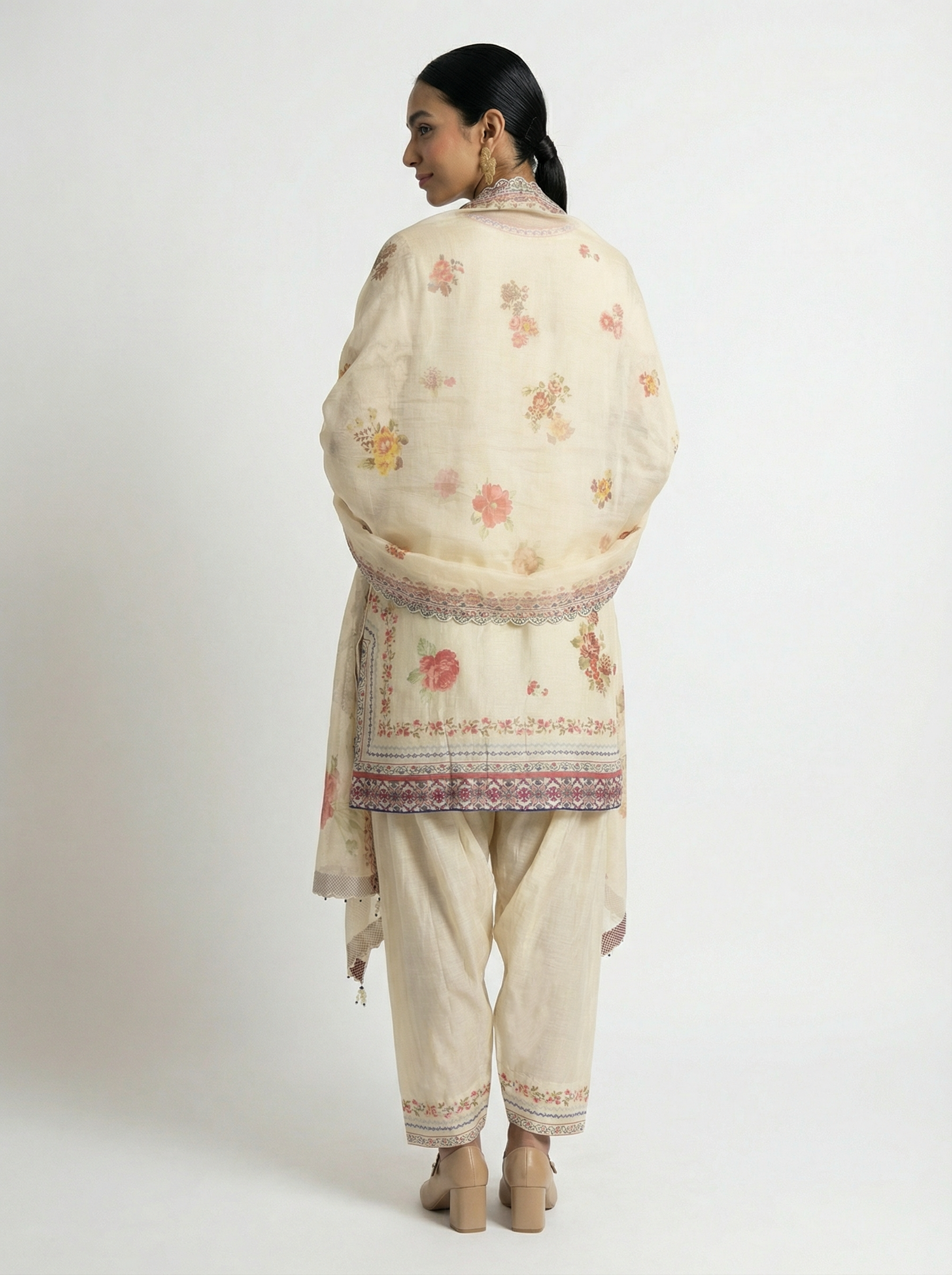 Kashni kurta set - Off White