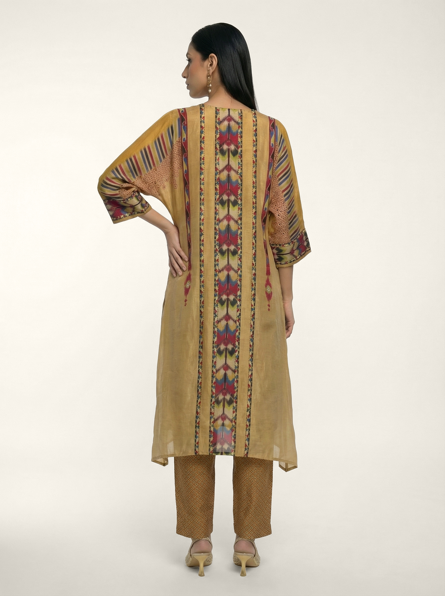 Amaya Kurta Set - Beige