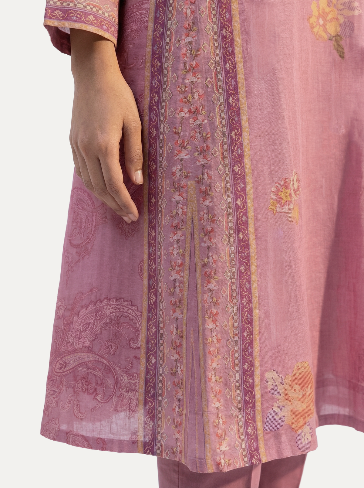 Juhi kurta set - Pink