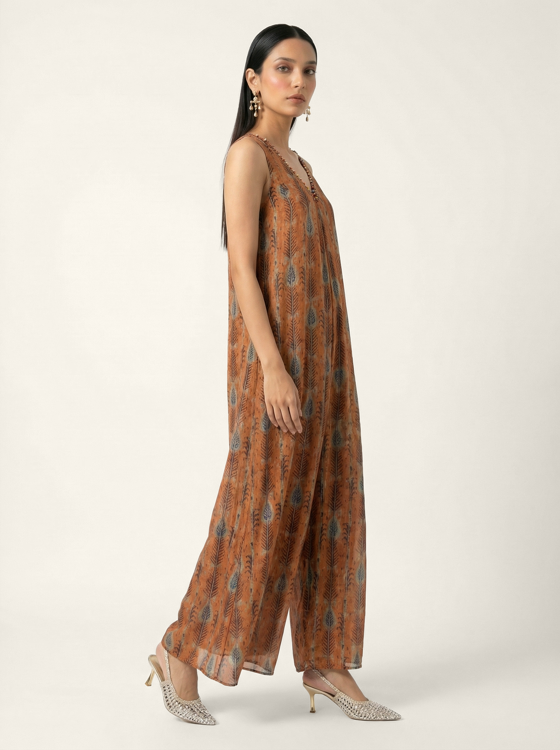 Azira Jumpsuit - Orange