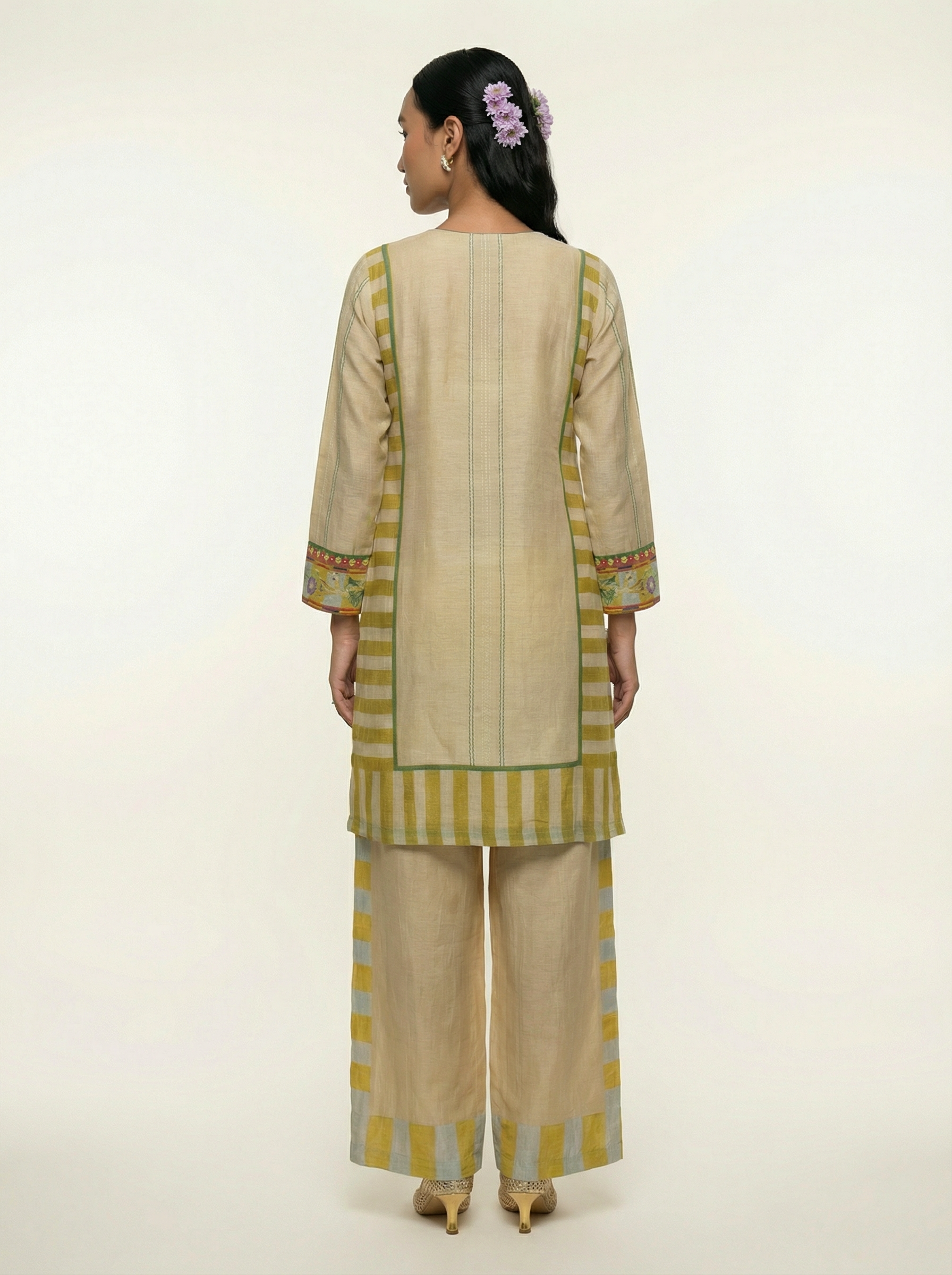 Mihira co-ord set - Beige