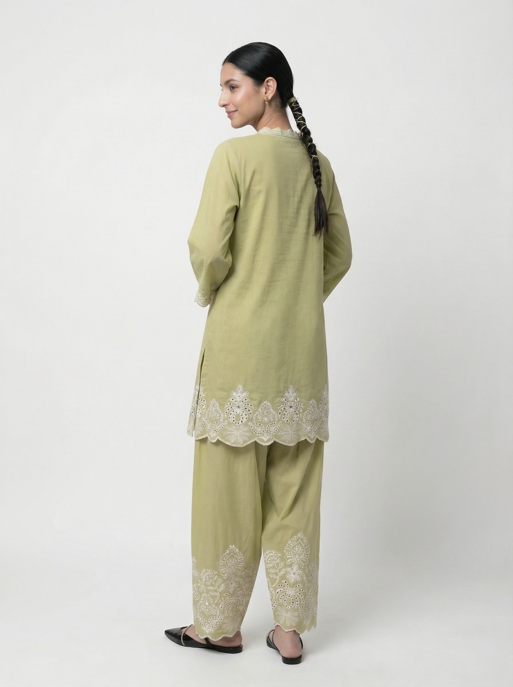 Vamika Kurta Set - Green