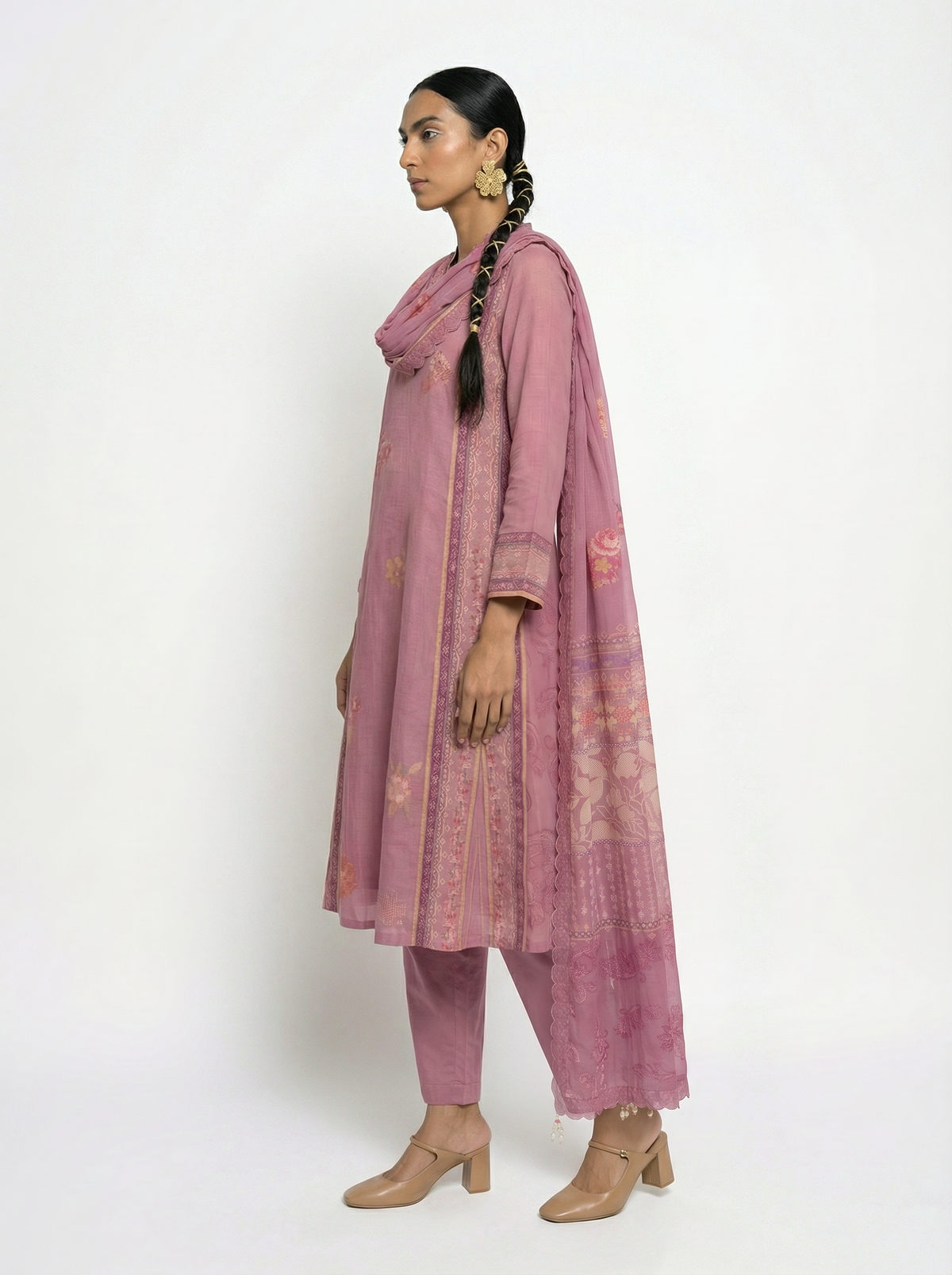 Juhi kurta set - Pink