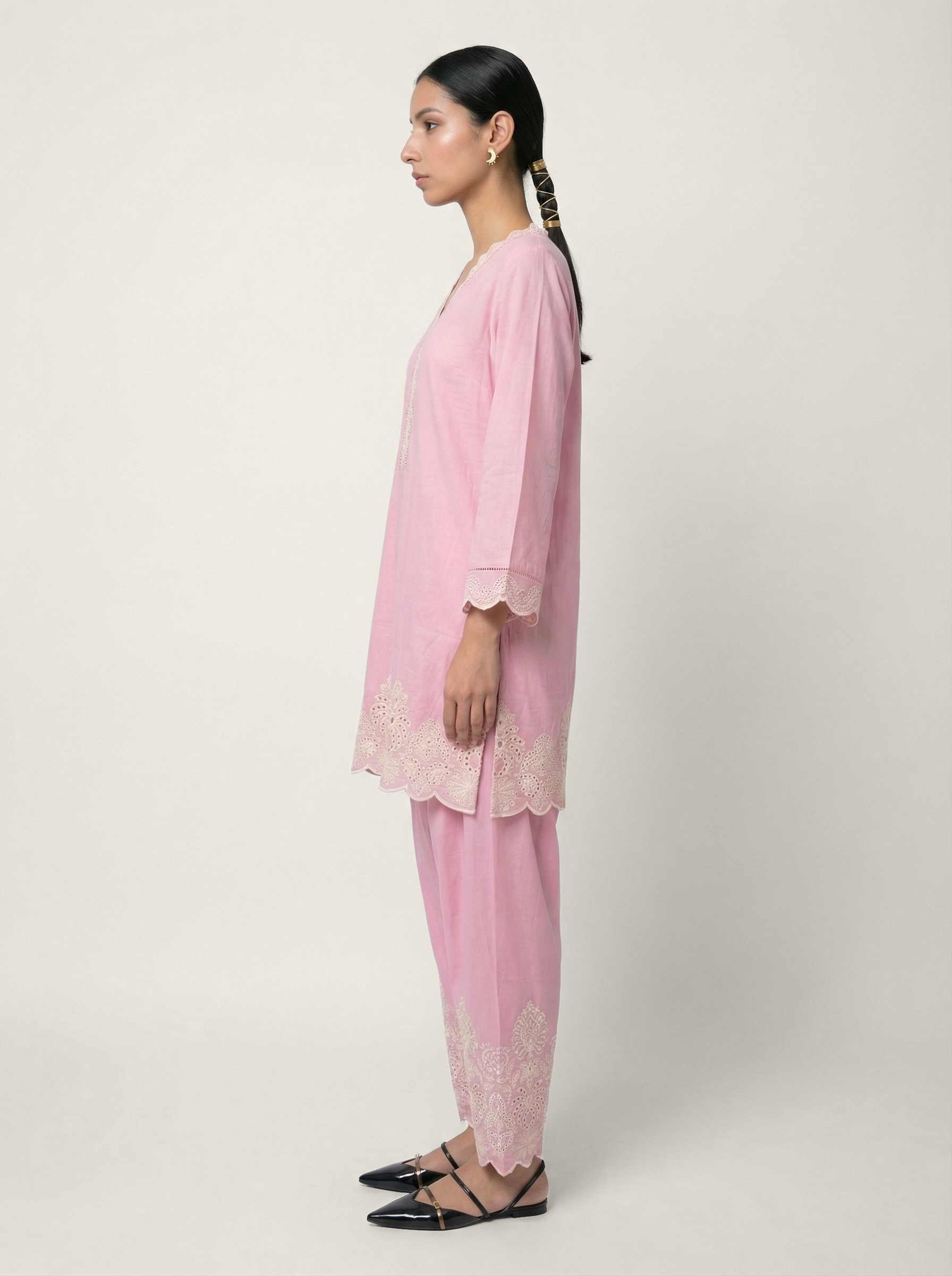 Vamika Kurta Set - Pink