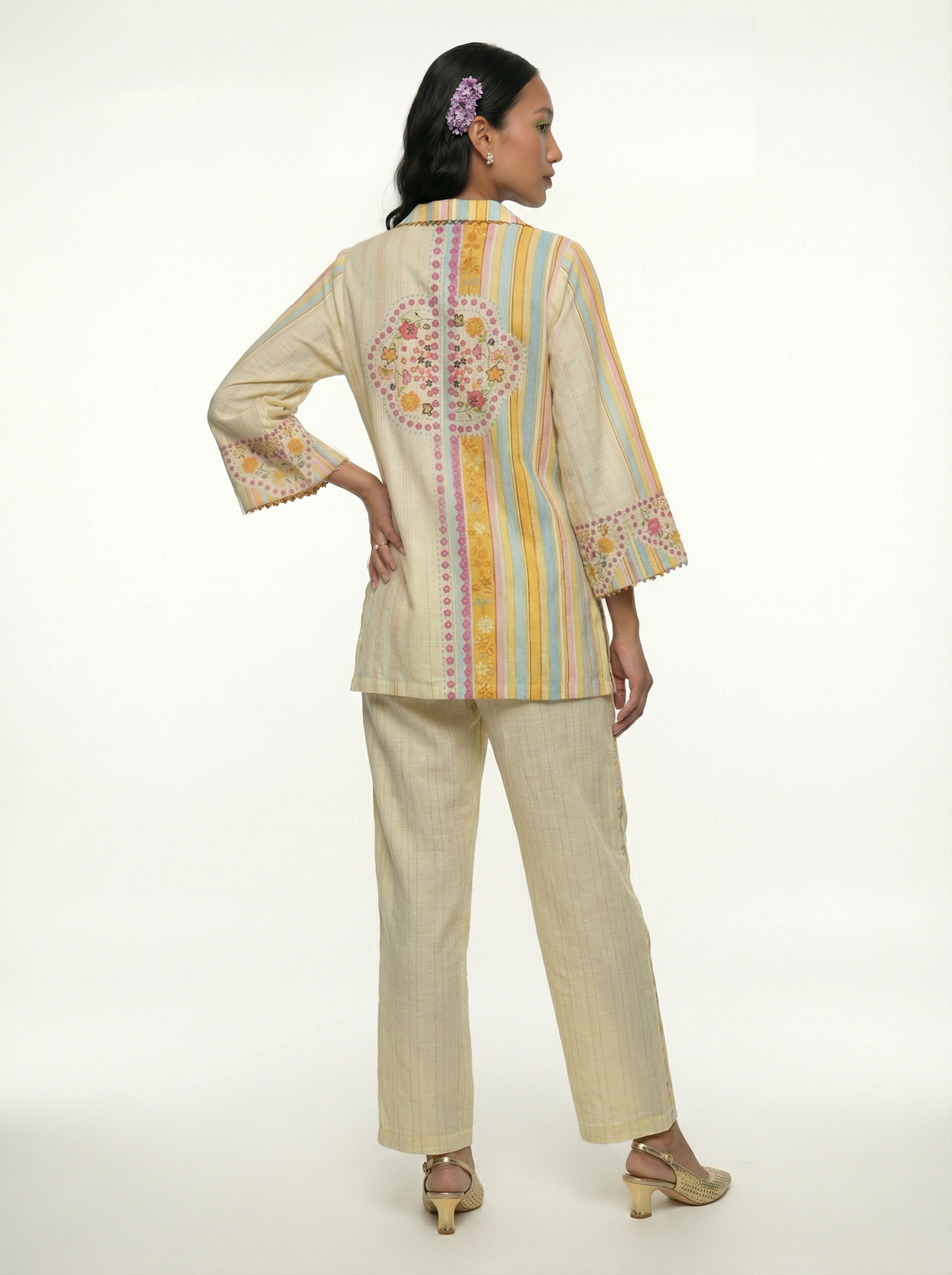 Pariza co-ord set- White