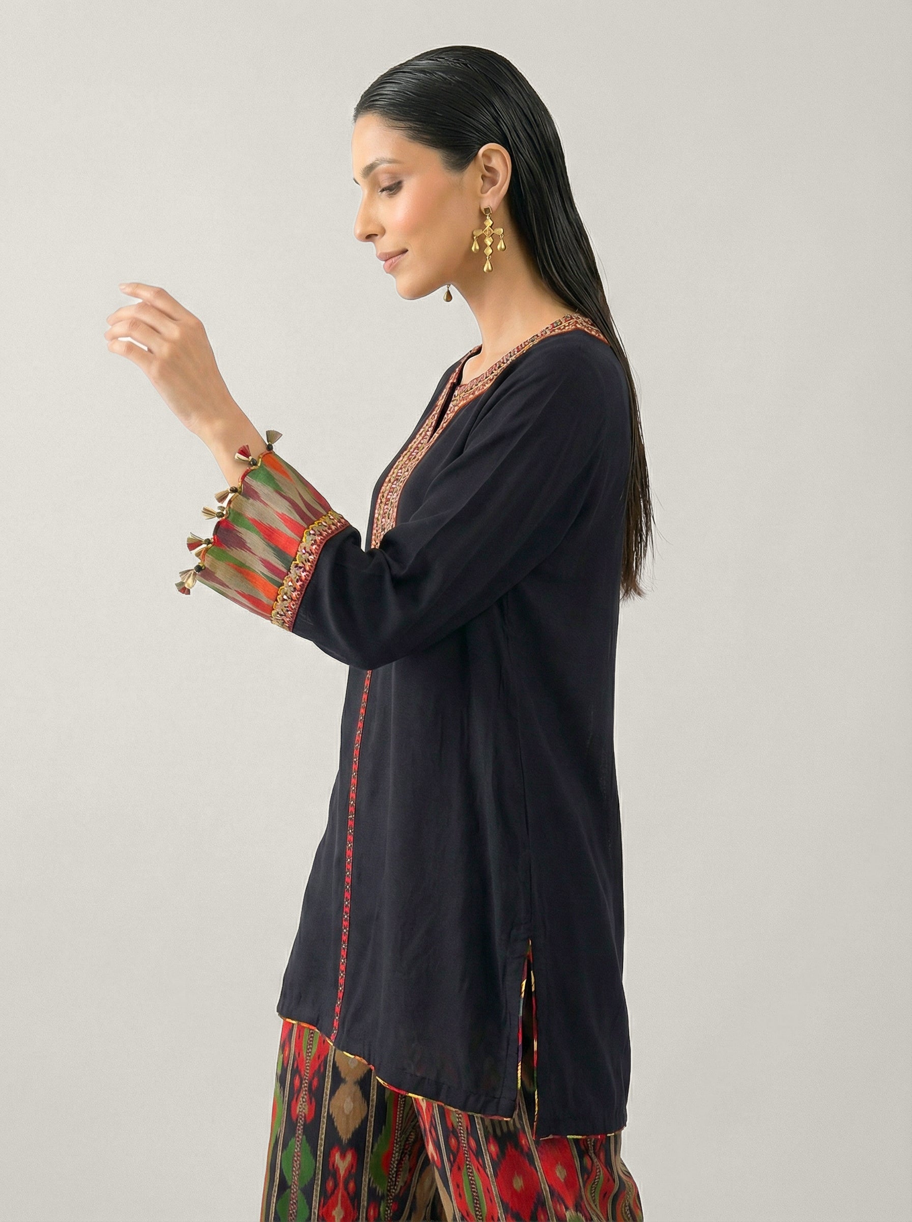 Seraya Co-ord Set - Black