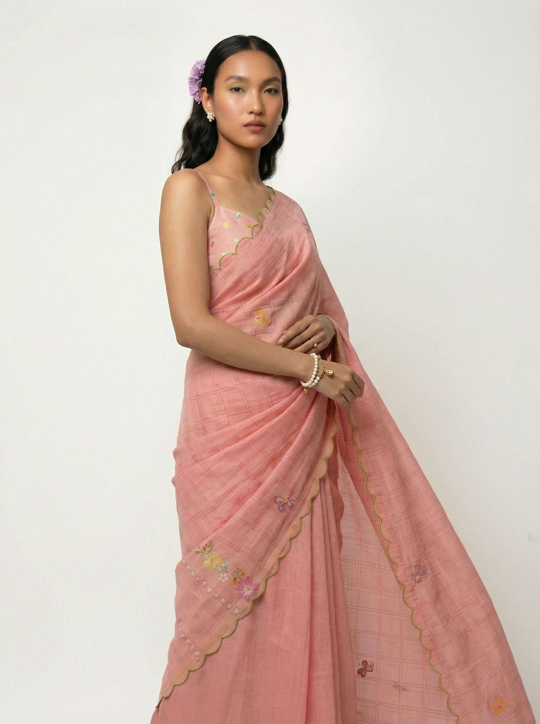 Saaz saree -Pink