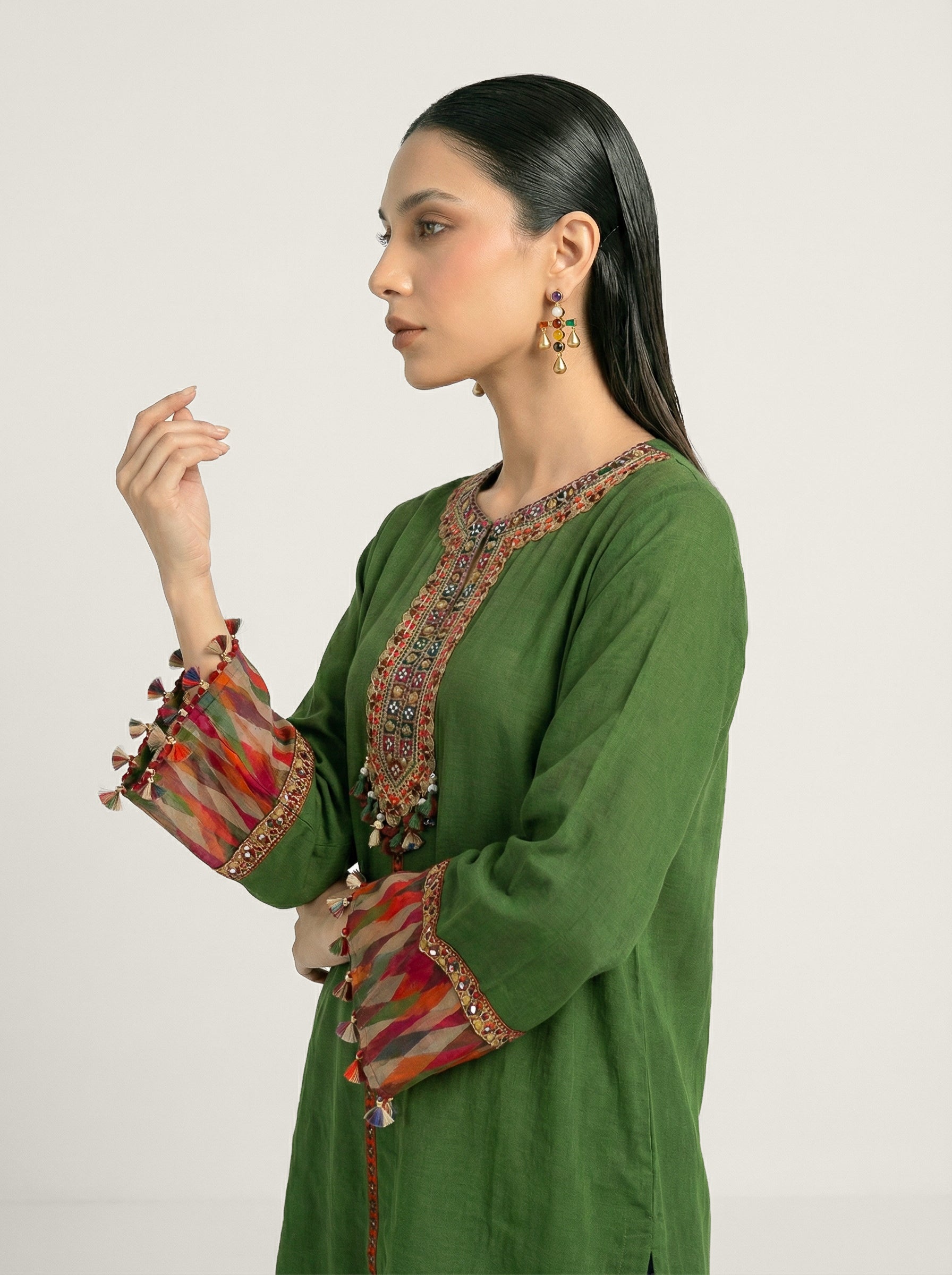 Seraya Co-ord Set - Green