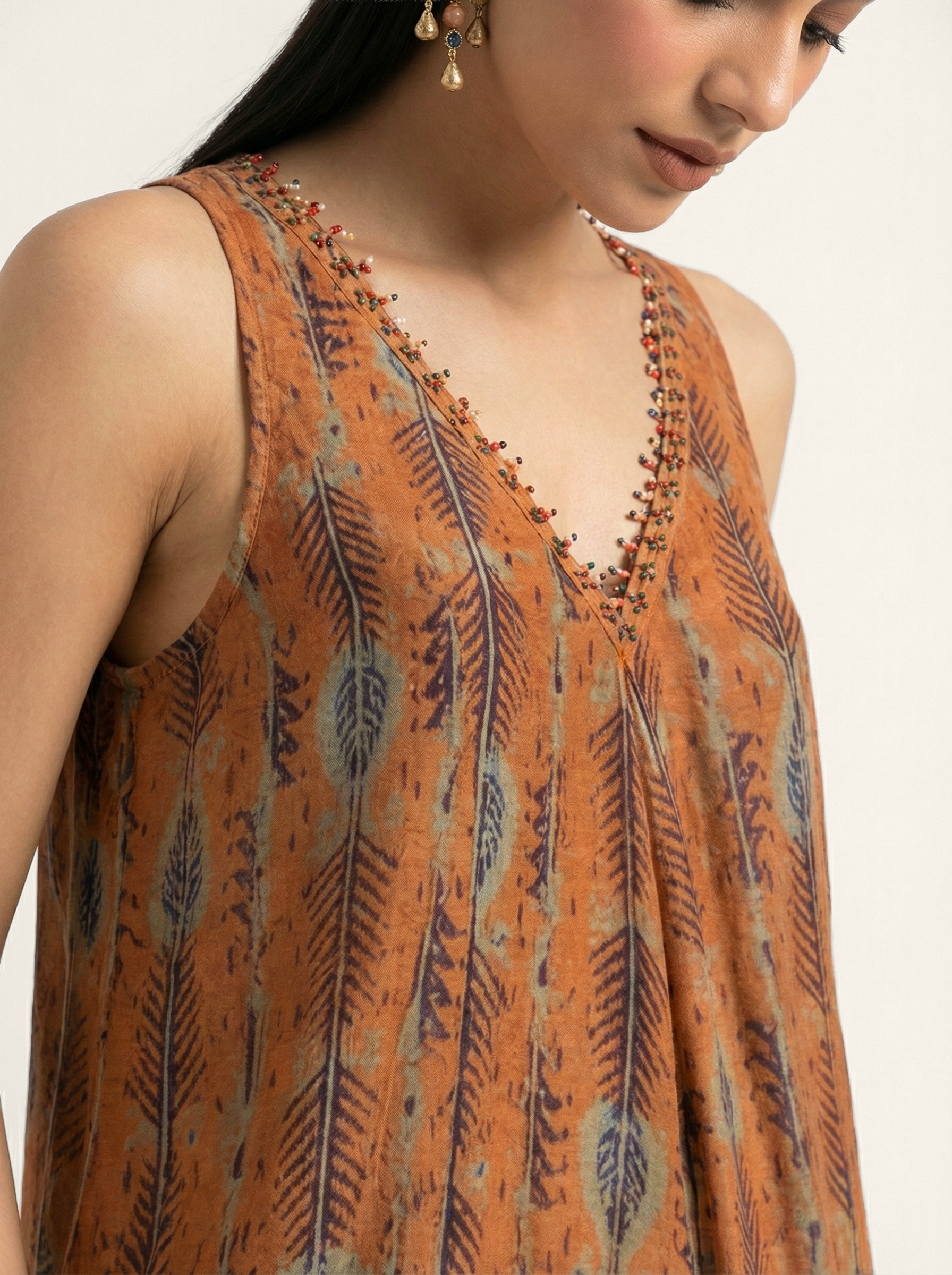 Azira Jumpsuit - Orange