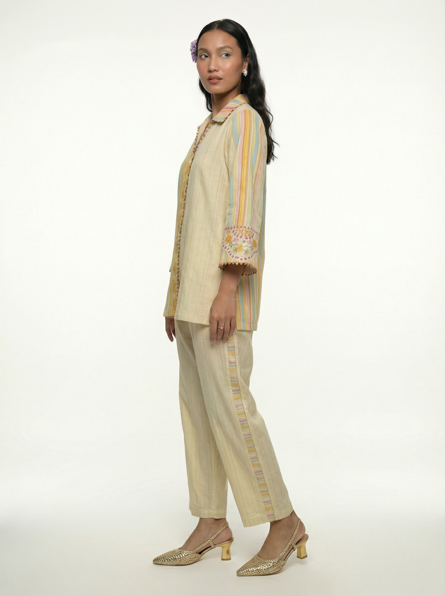 Pariza co-ord set- White