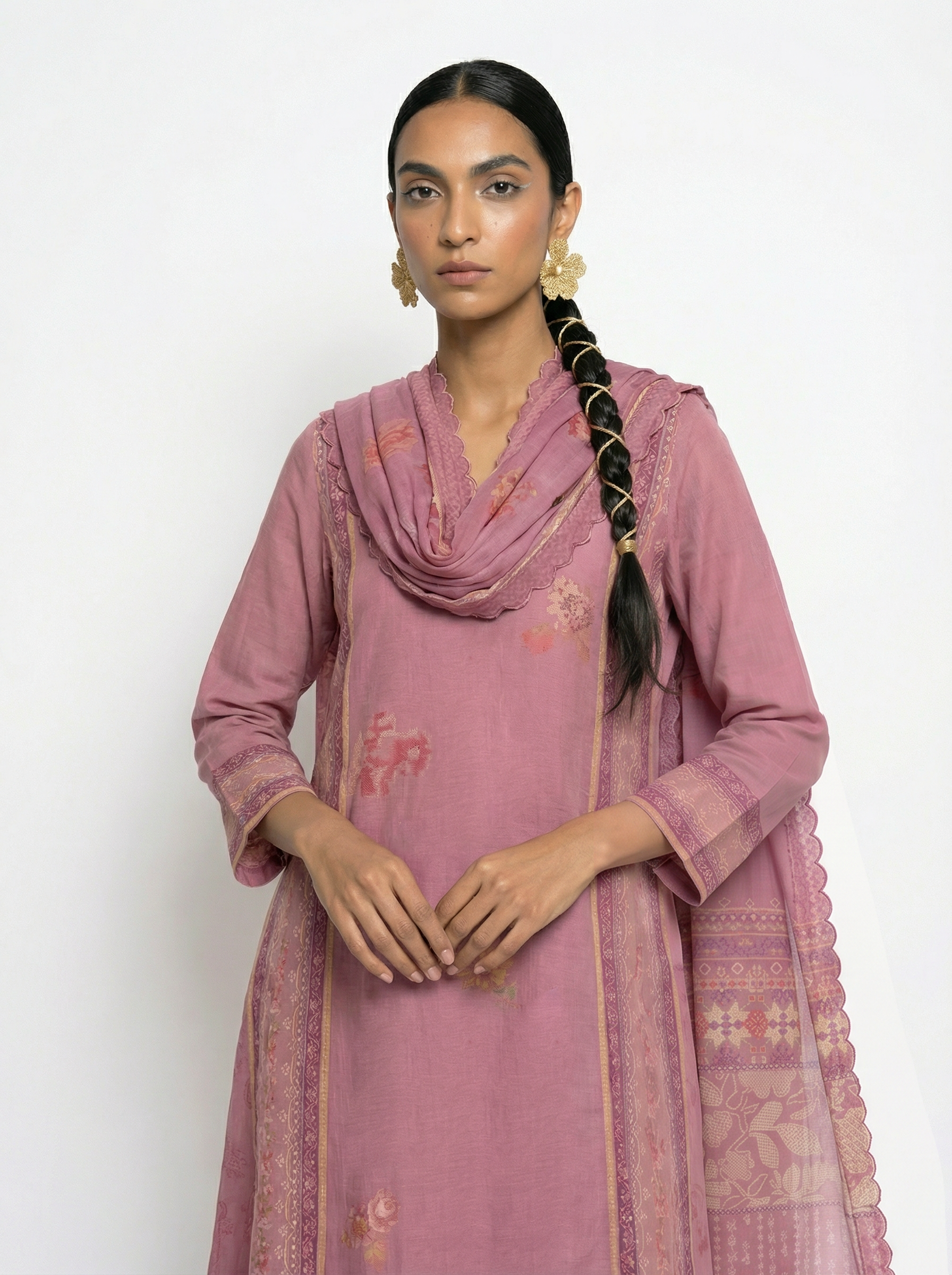 Juhi kurta set - Pink