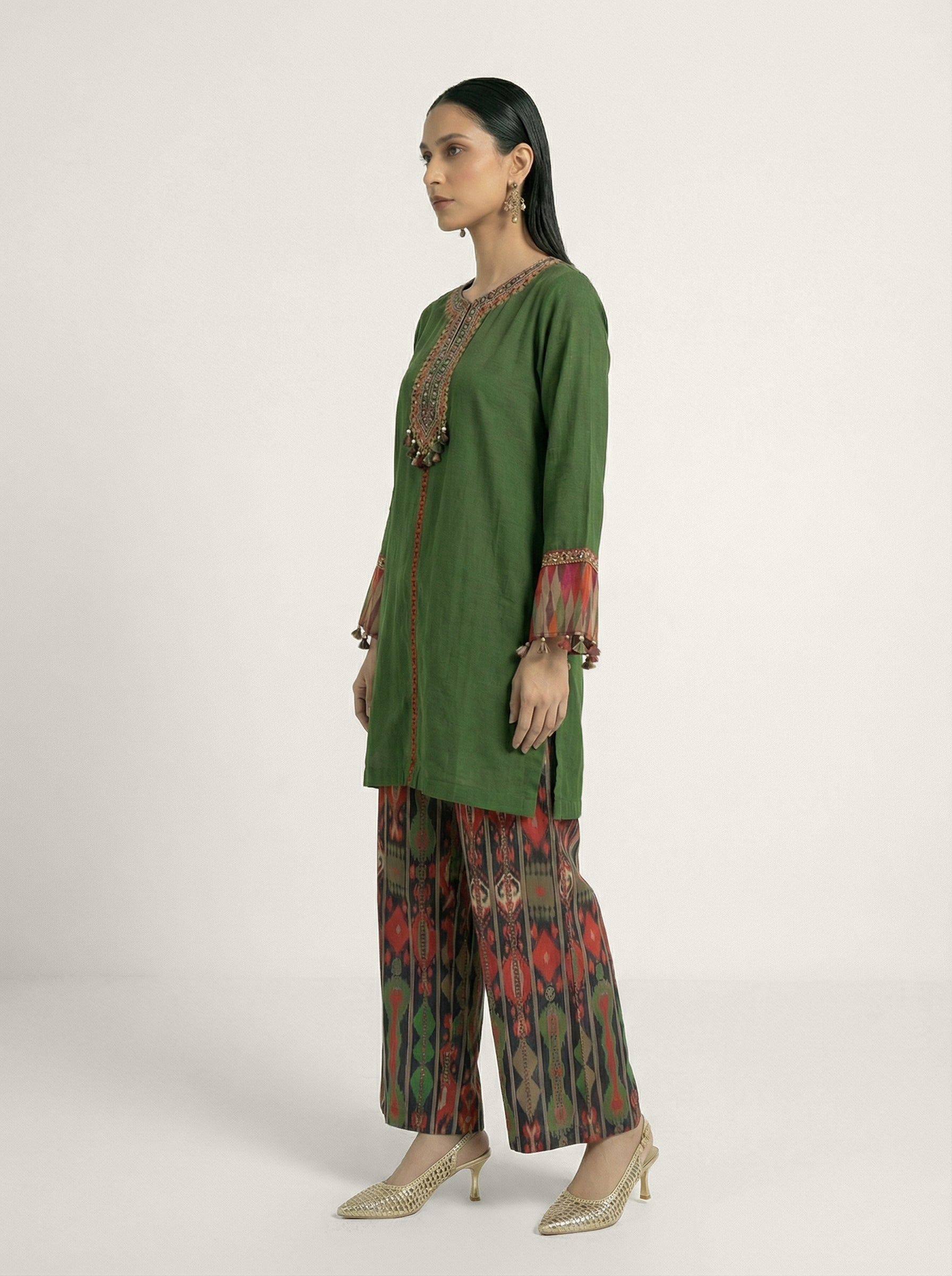 Seraya Co-ord Set - Green