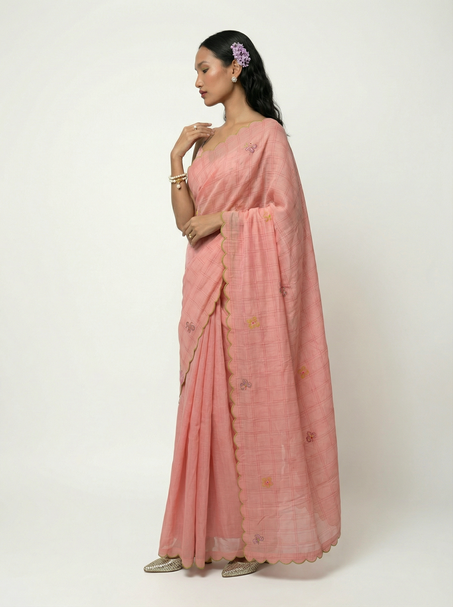 Saaz saree -Pink