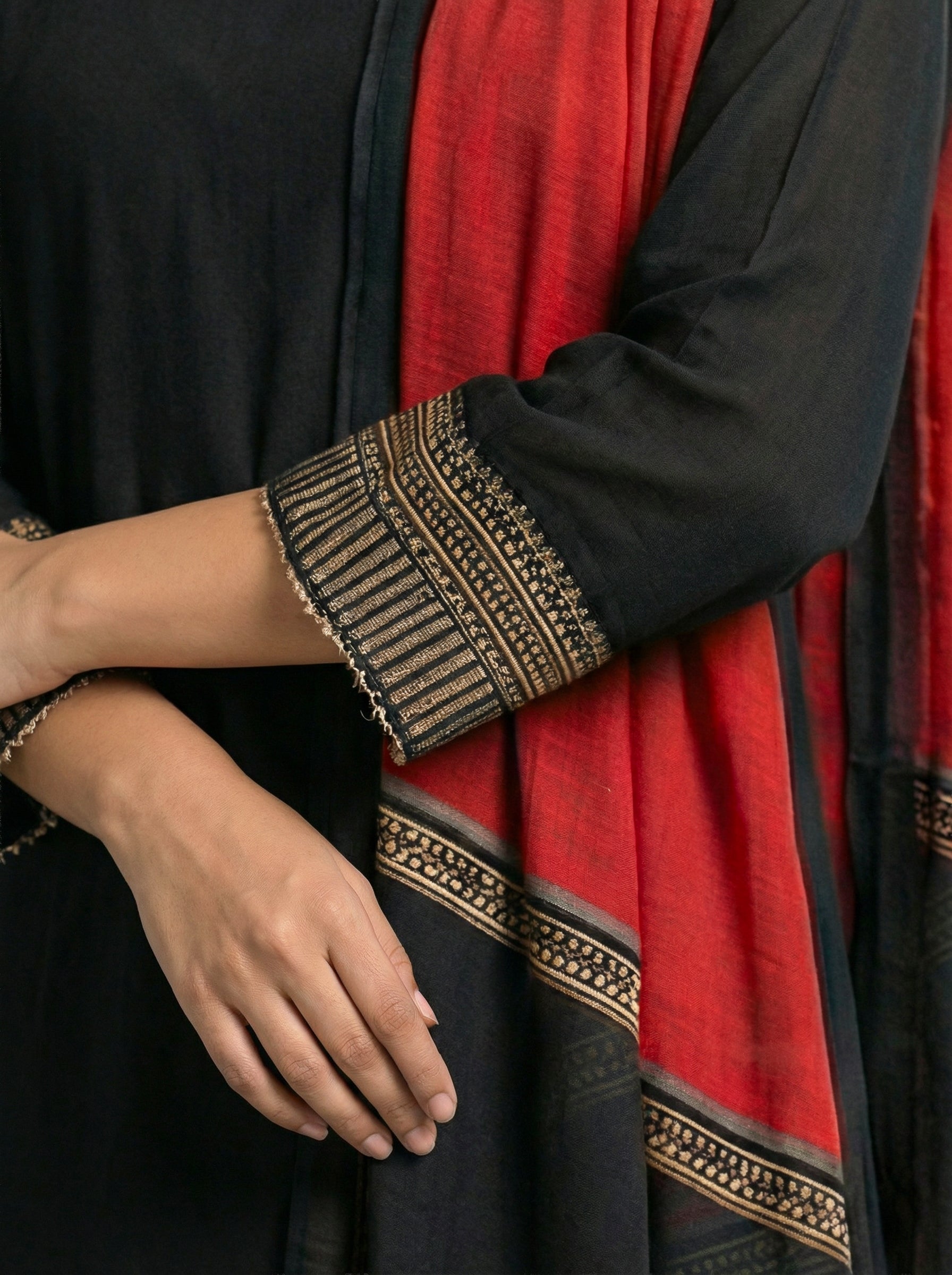 Boardroom Kurta Set - Black