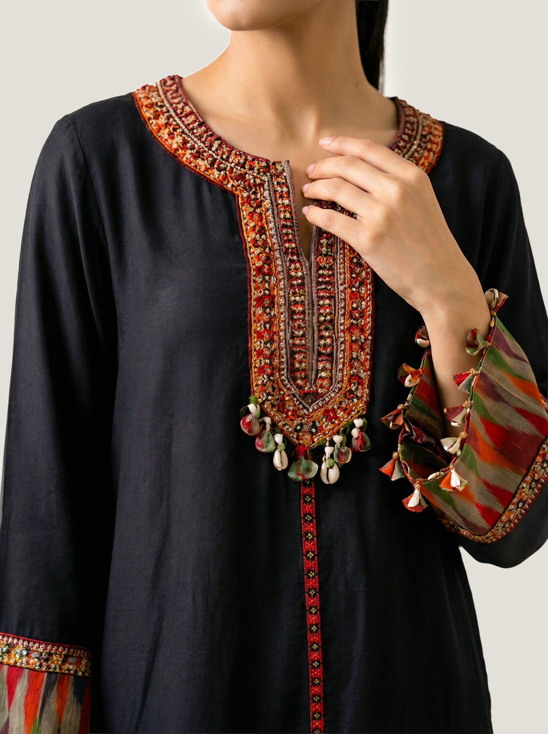 Seraya Co-ord Set - Black