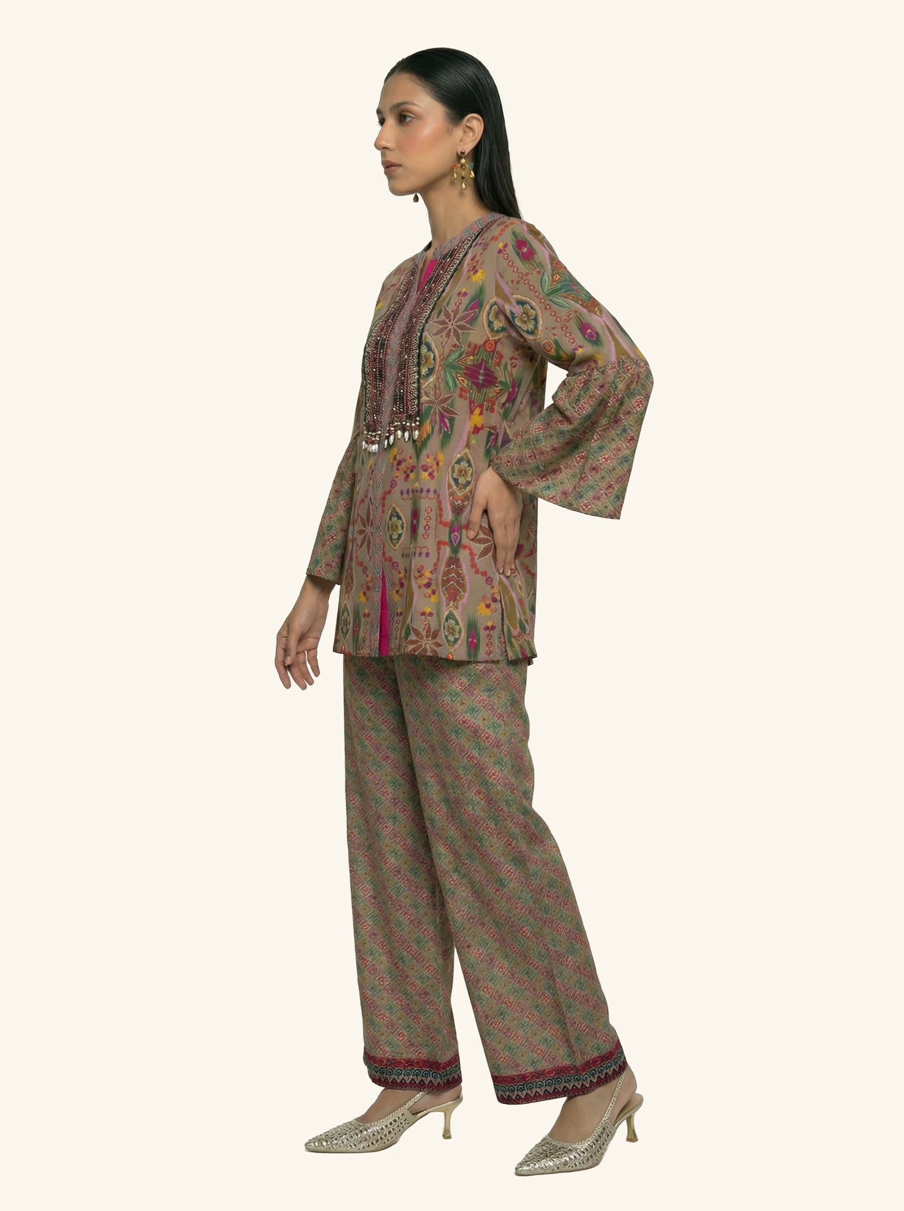 Arvaya Co-ord Set - Grey