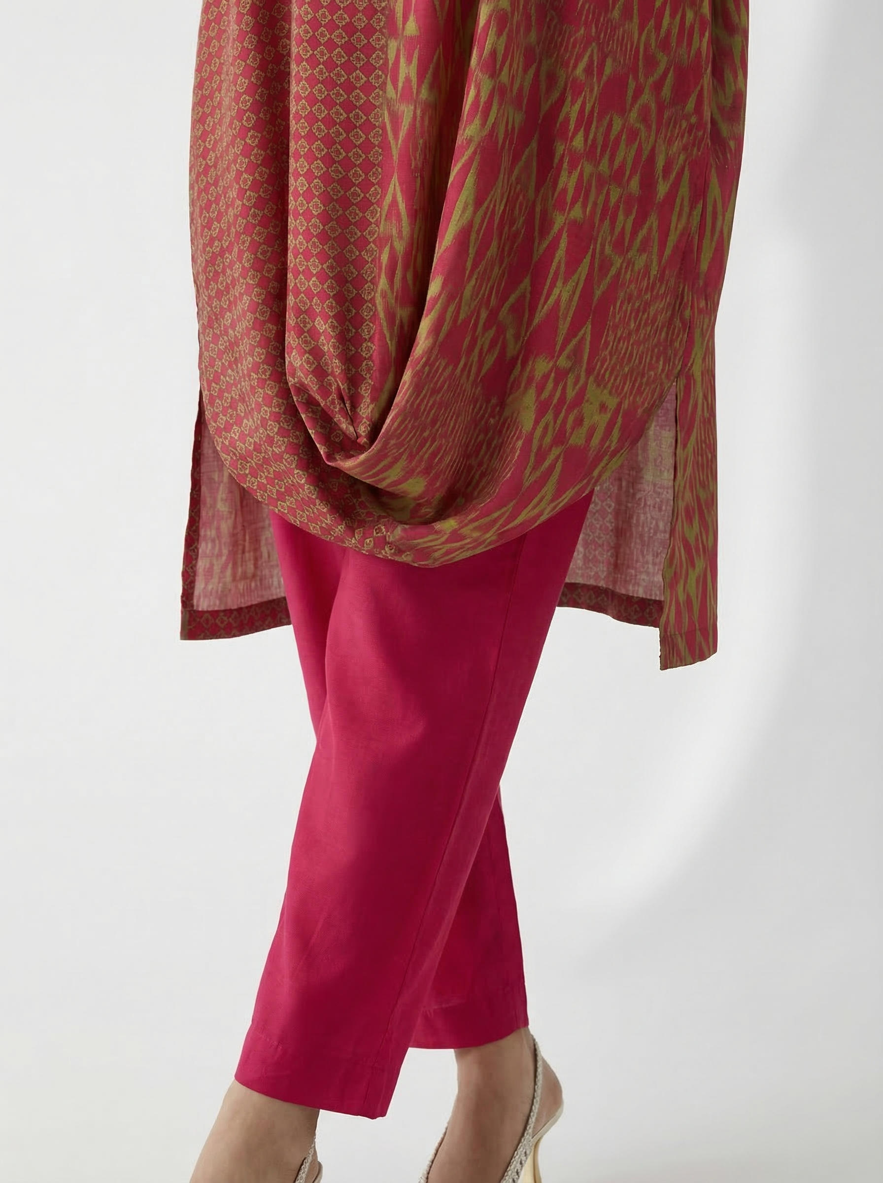 Rishaya Kurta Set - Pink