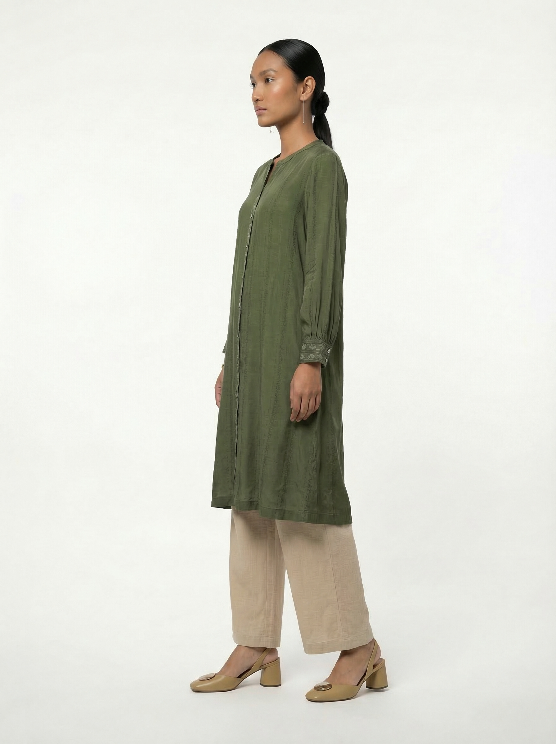 Emerald Pause Tunic - Green