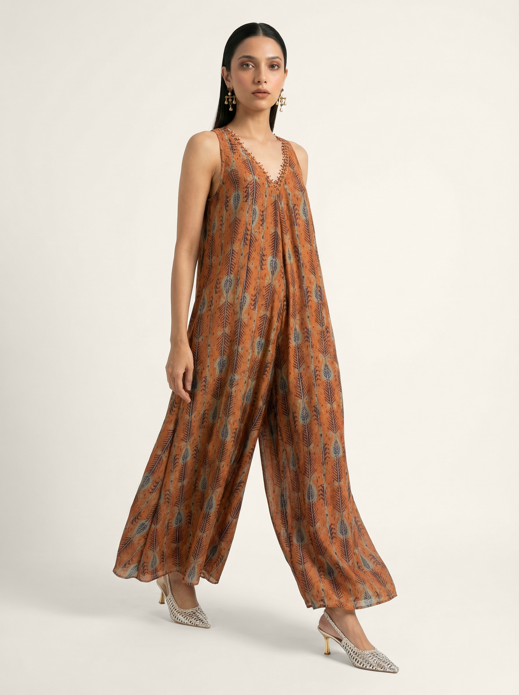 Azira Jumpsuit - Orange