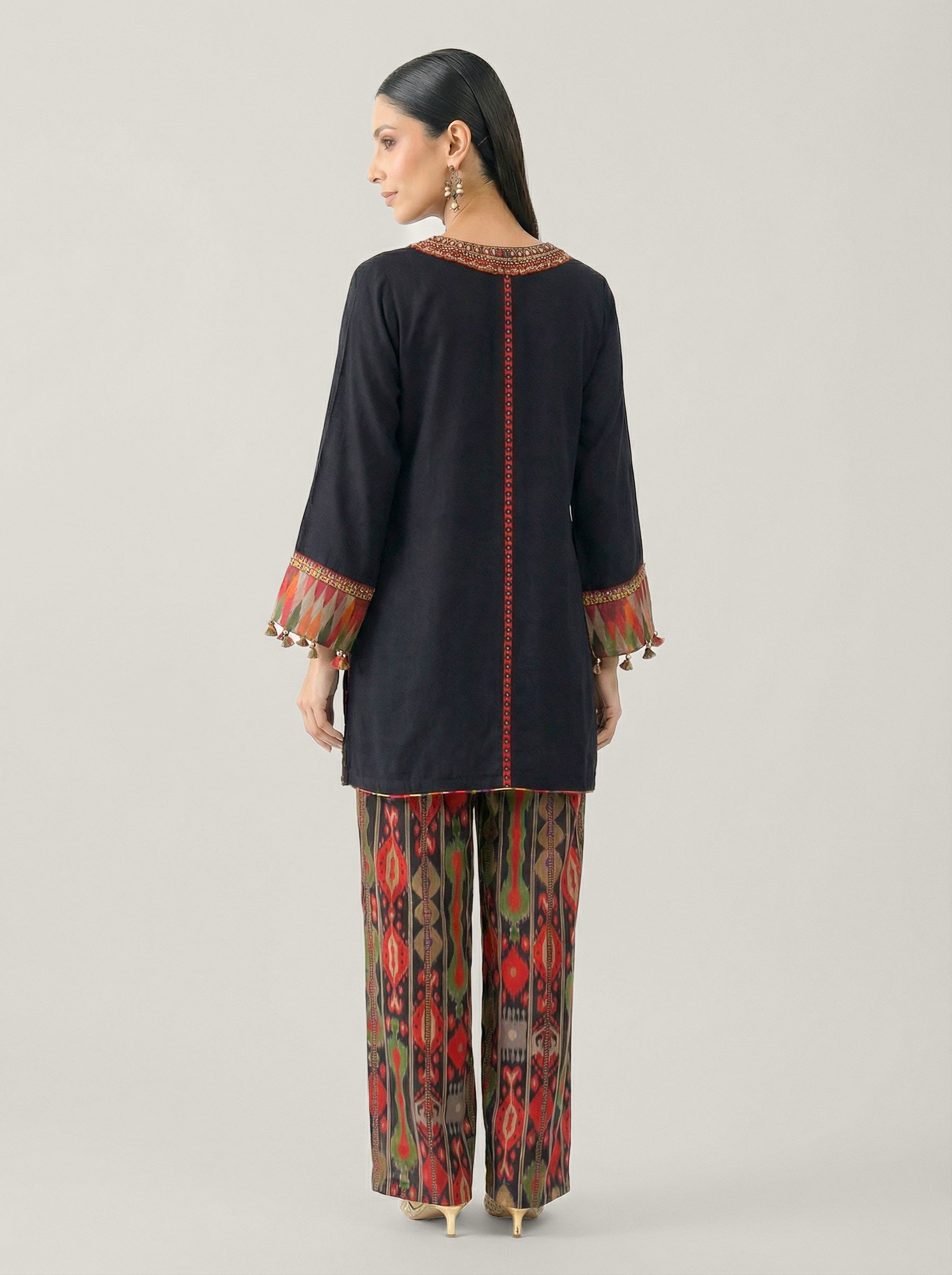 Seraya Co-ord Set - Black