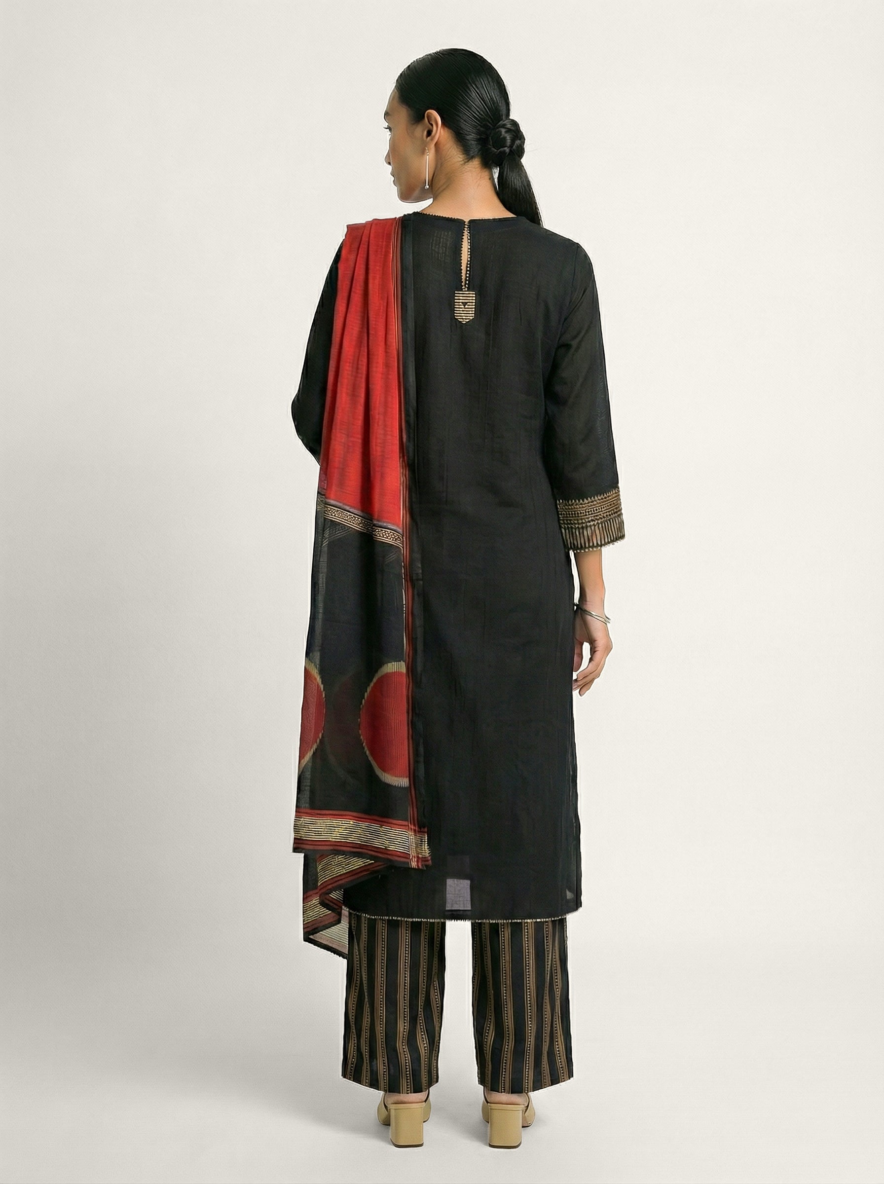 Boardroom Kurta Set - Black