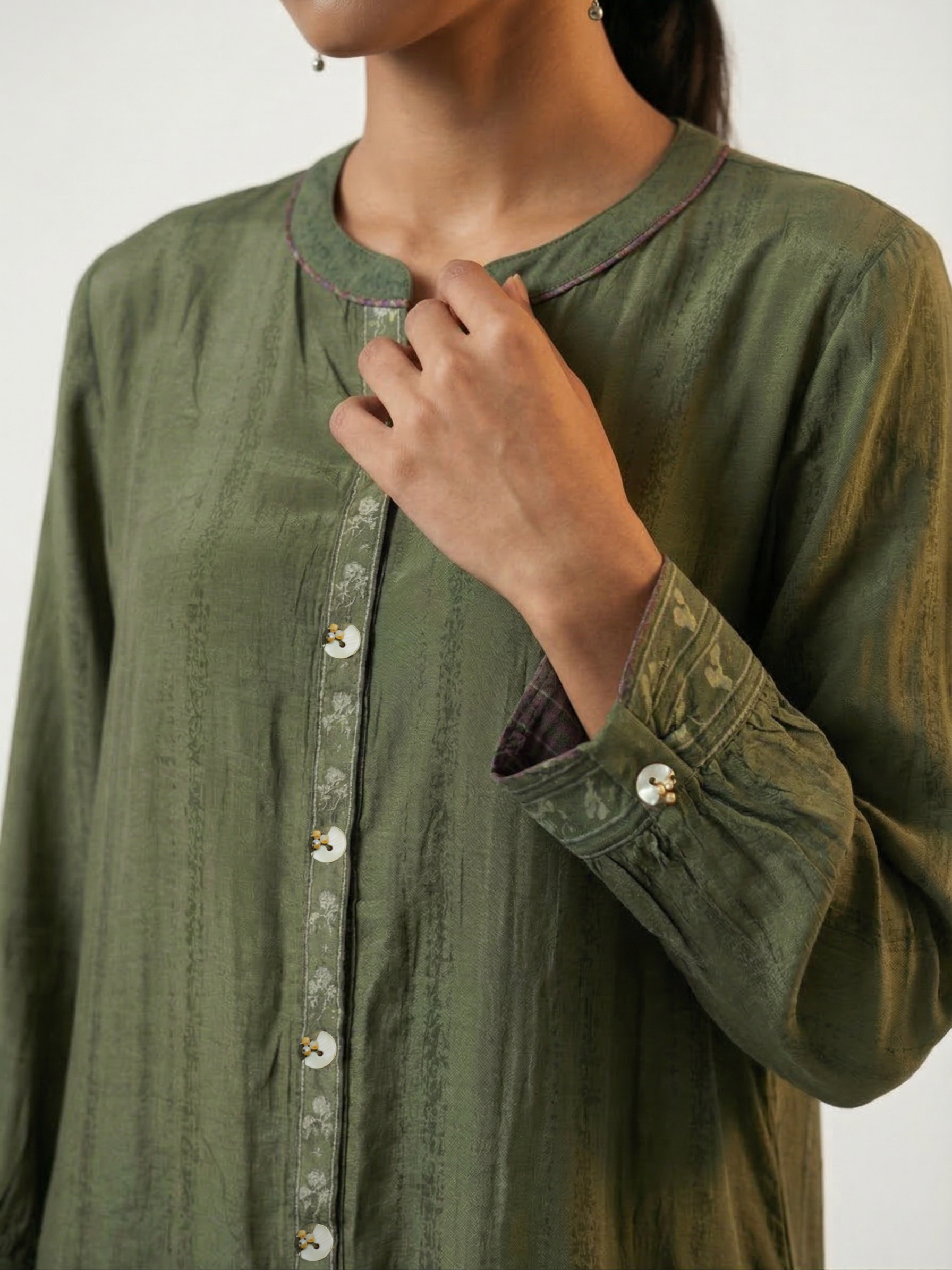 Emerald Pause Tunic - Green