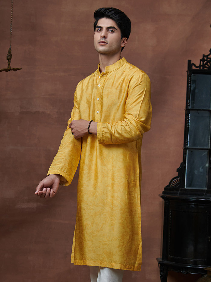 Mustard Kurta | Shop Saundh Man