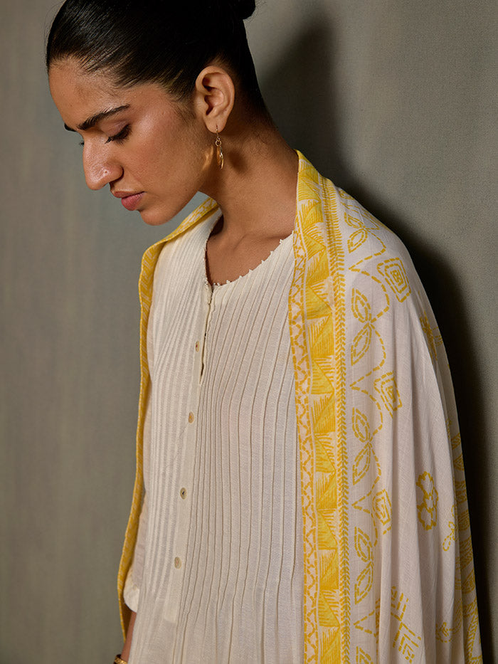 Rozana Dupatta - Yellow