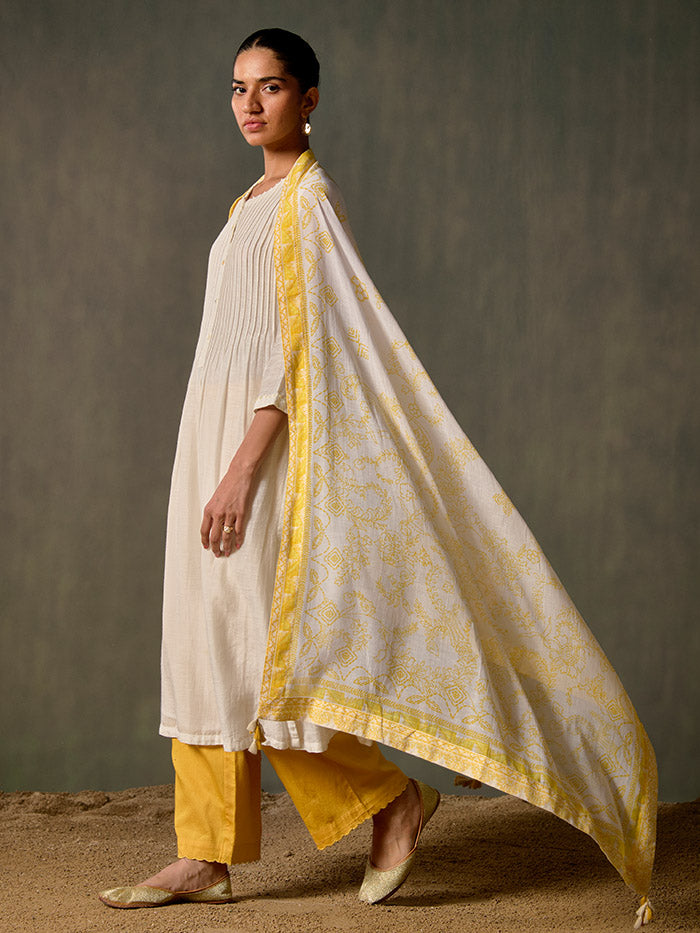 Rozana Dupatta - Yellow