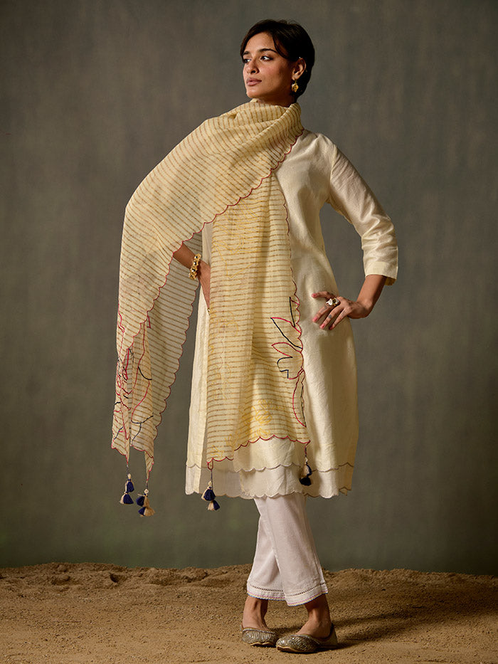 Kiran Kurta - Ivory