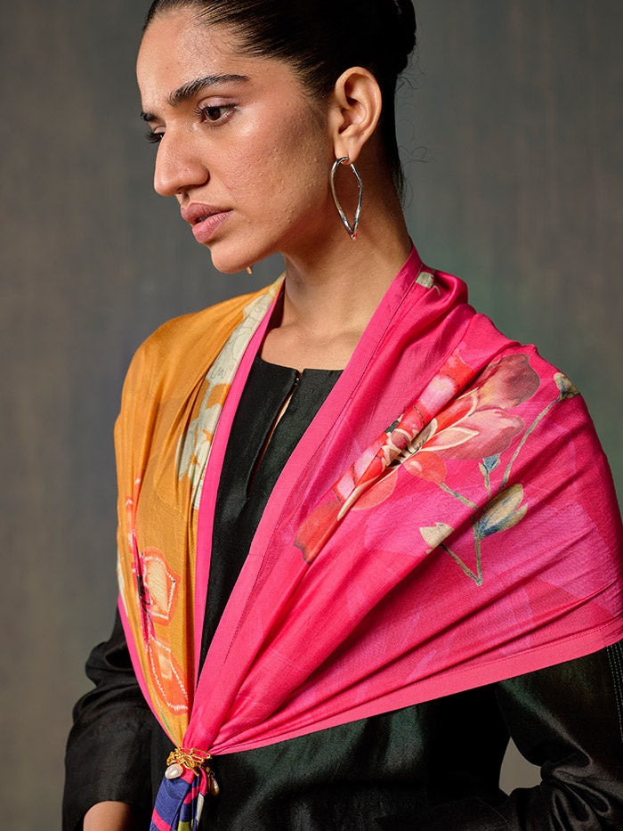 Rozana Dupatta - Pink