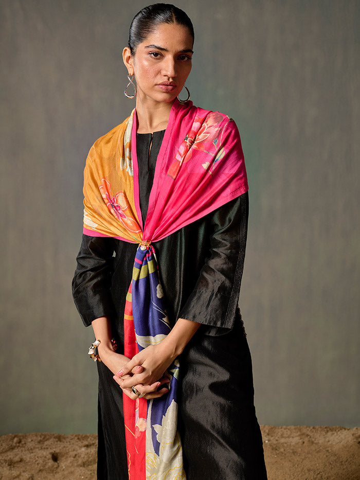 Rozana Dupatta - Pink