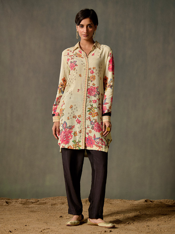 Phool Tunic - Off-white