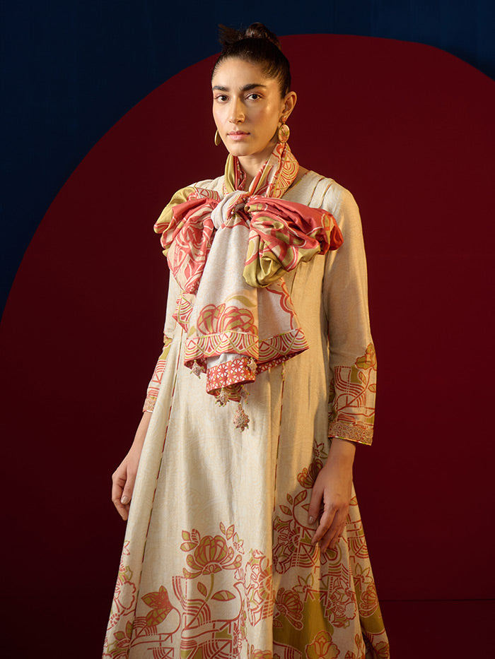 Arata Kurta Set - Ivory