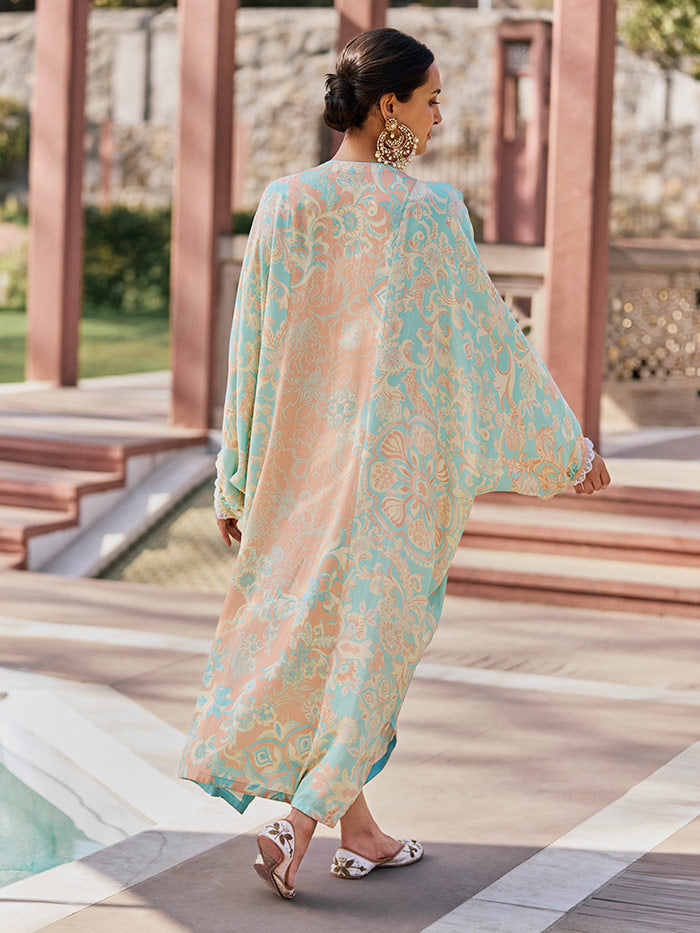 Tuba Kaftan - Green