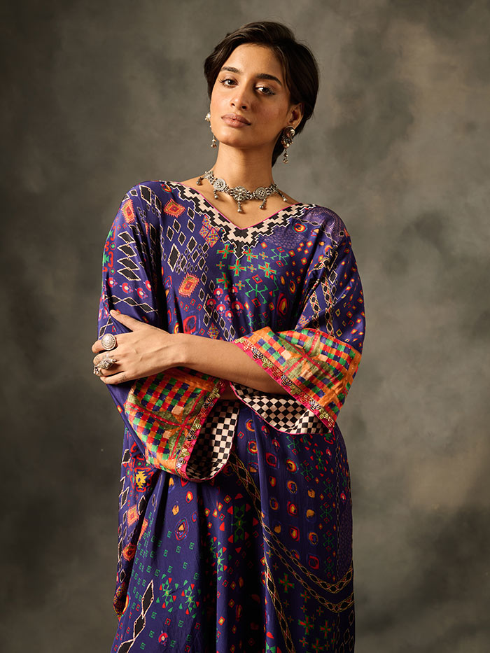 Rumi Kurta Set - Purple