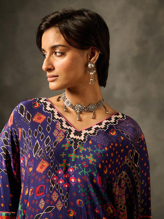 Rumi Kurta Set - Purple