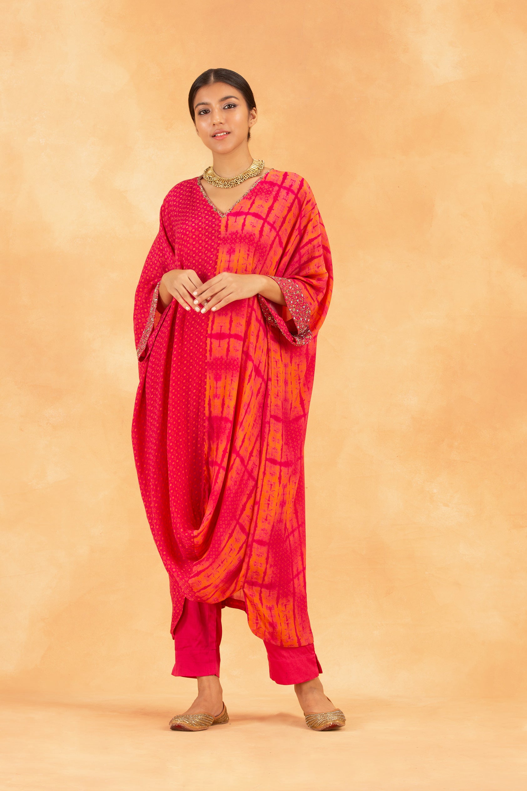 Rasa Kurta Set - Pink