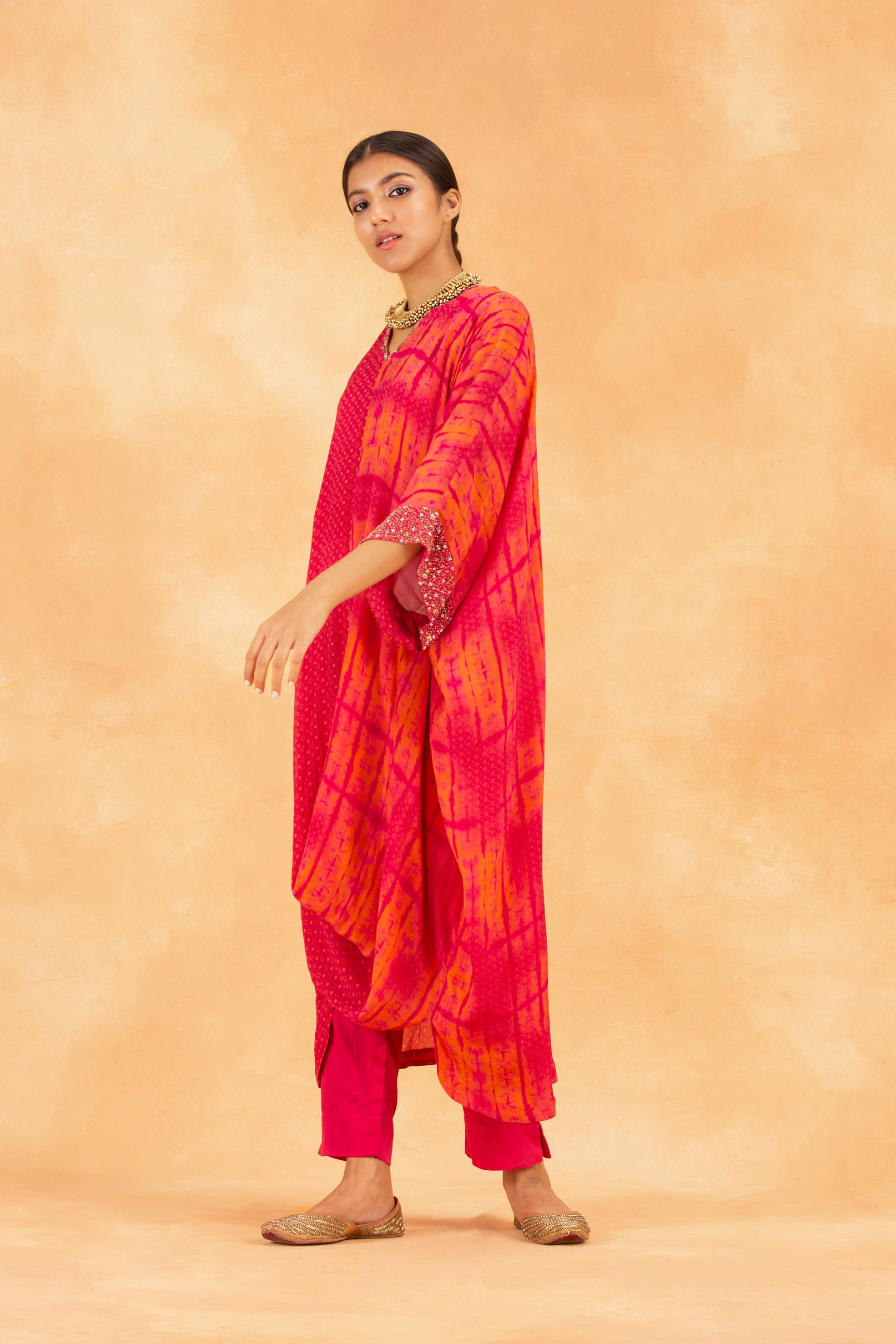 Rasa Kurta Set - Pink