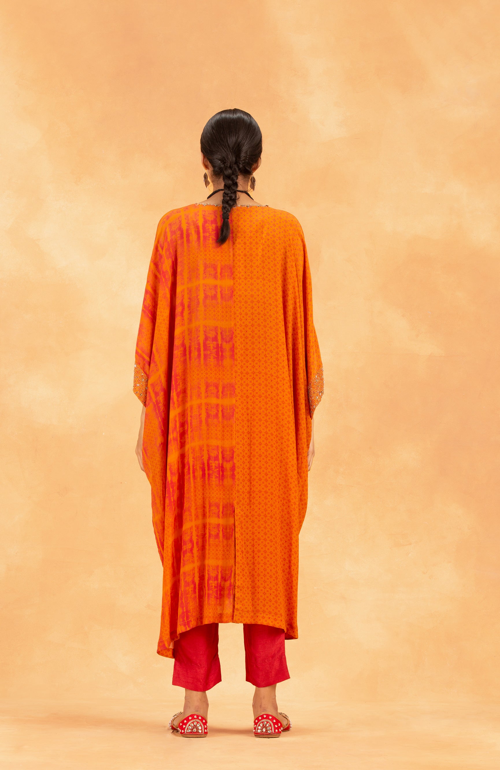 Aurelia Kurta Set - Orange