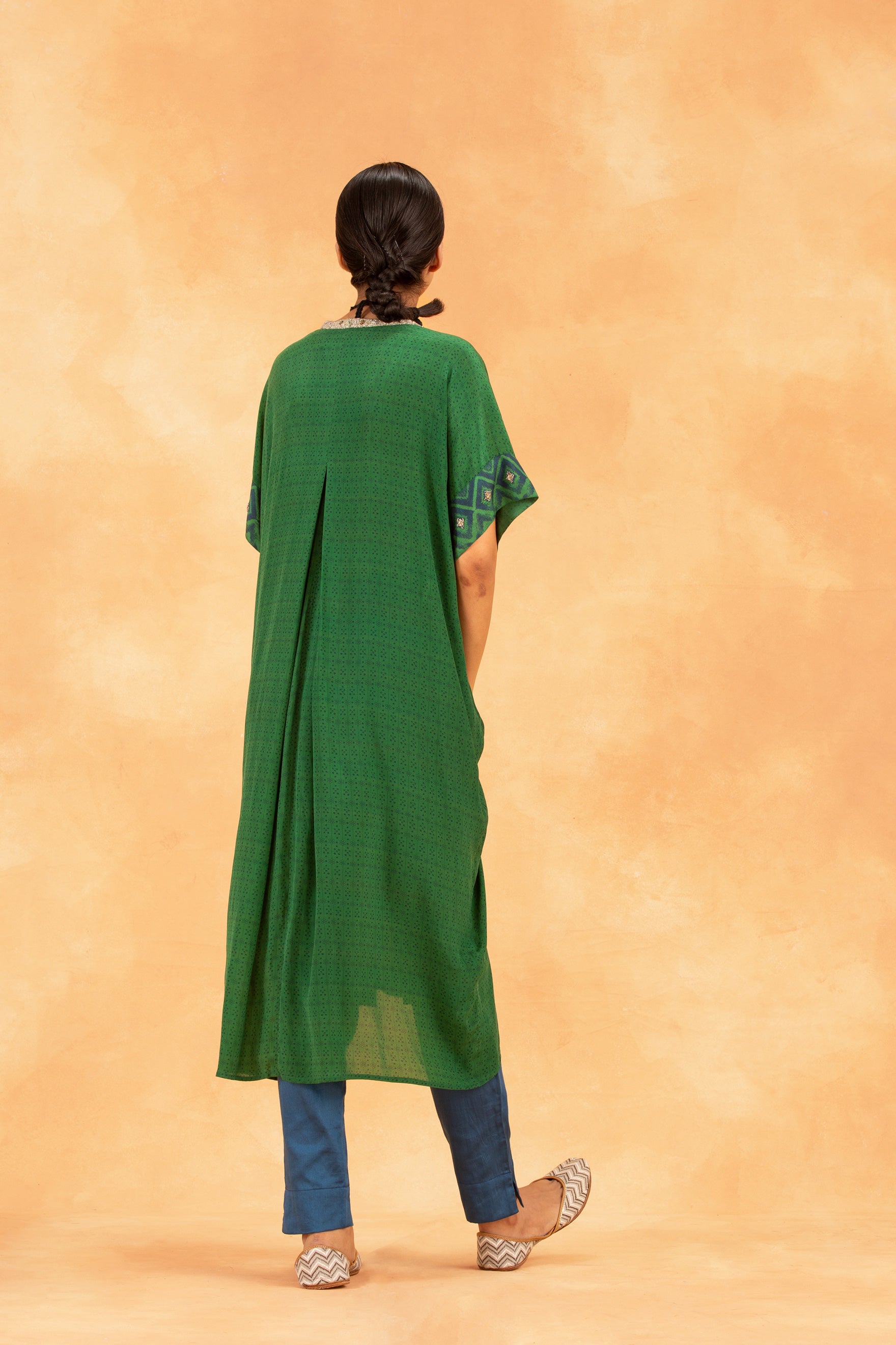 Verdant Kurta Set - Green