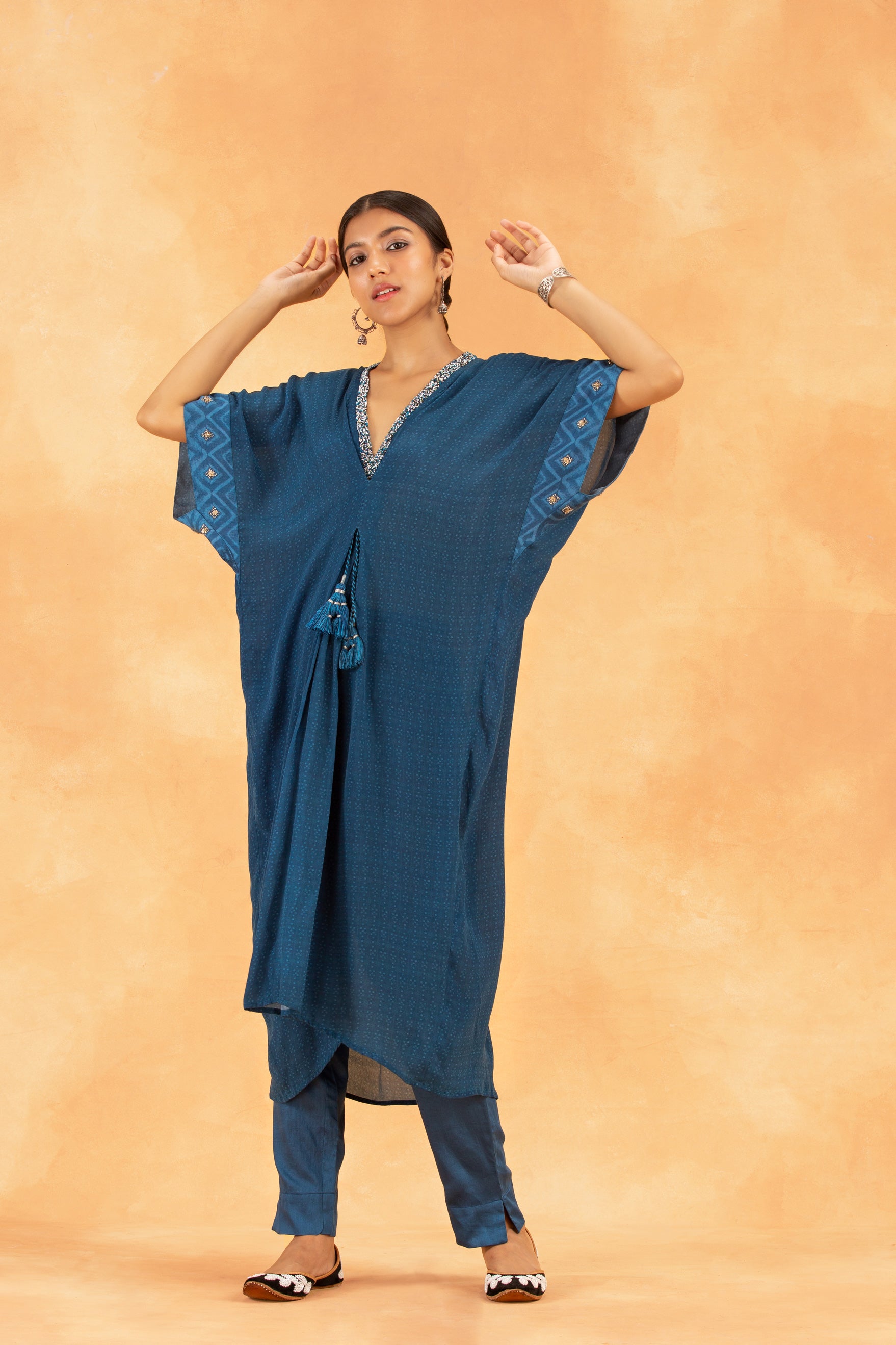 Astraea Kurta Set - Blue
